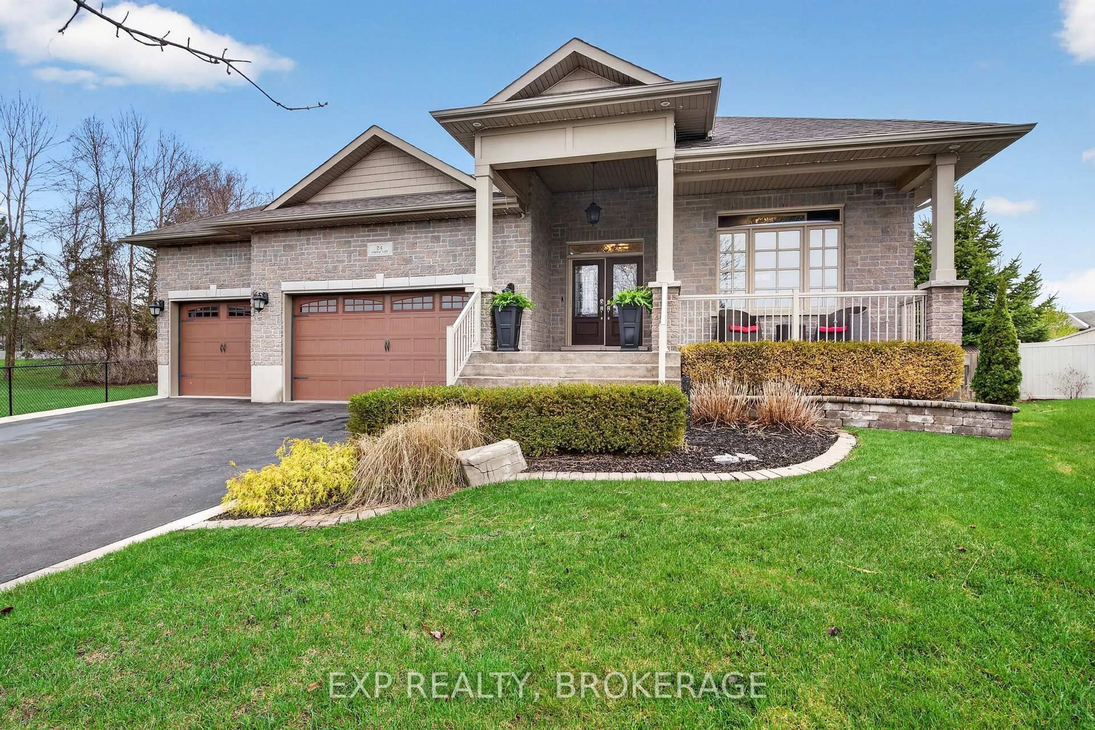 Home with brick exterior material, street for 24 ADMIRAL'S Crt, Bath Ontario K0H 1G0