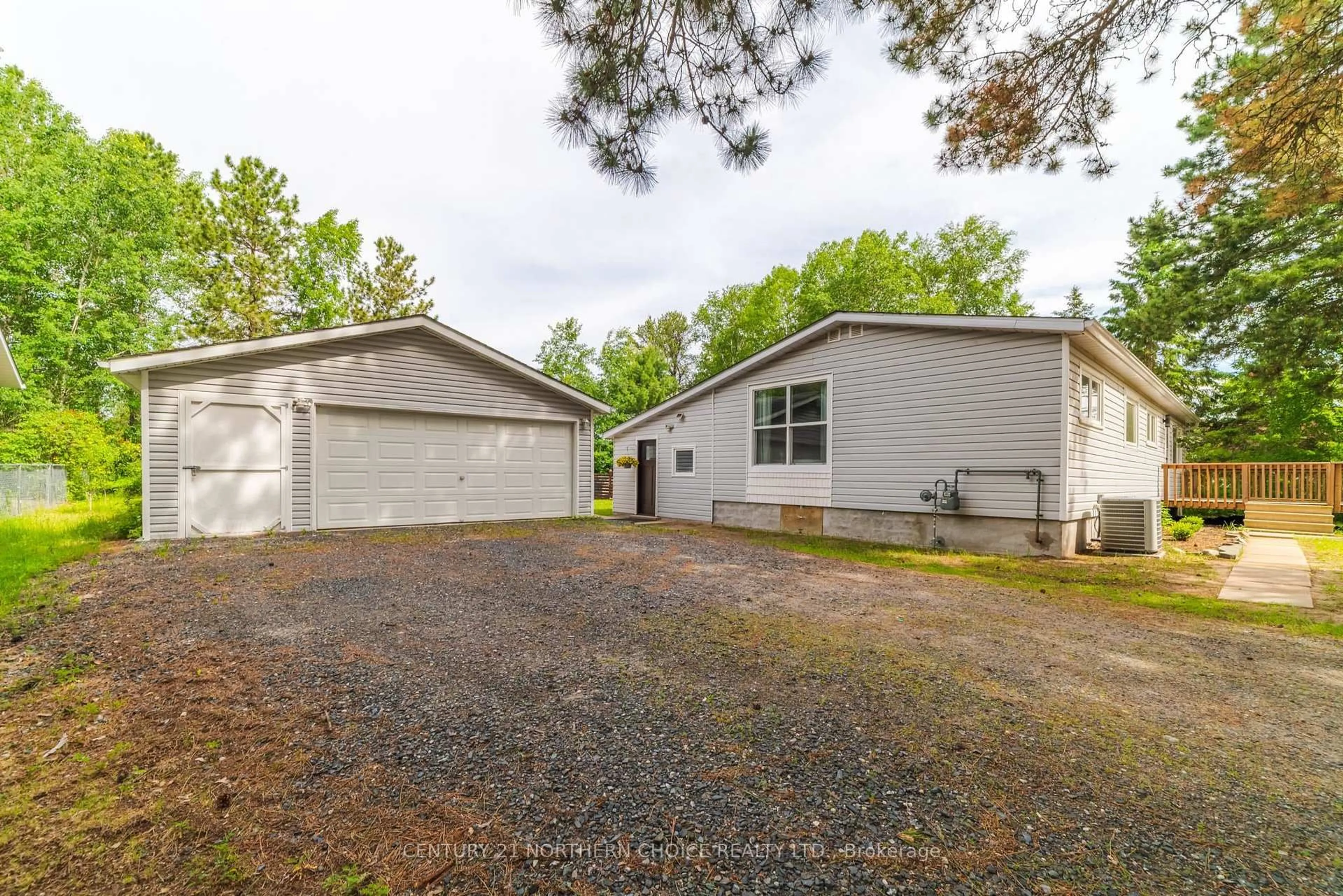 Home with vinyl exterior material, street for 626 AIRPORT ROAD, Kenora Ontario P9N 0A7