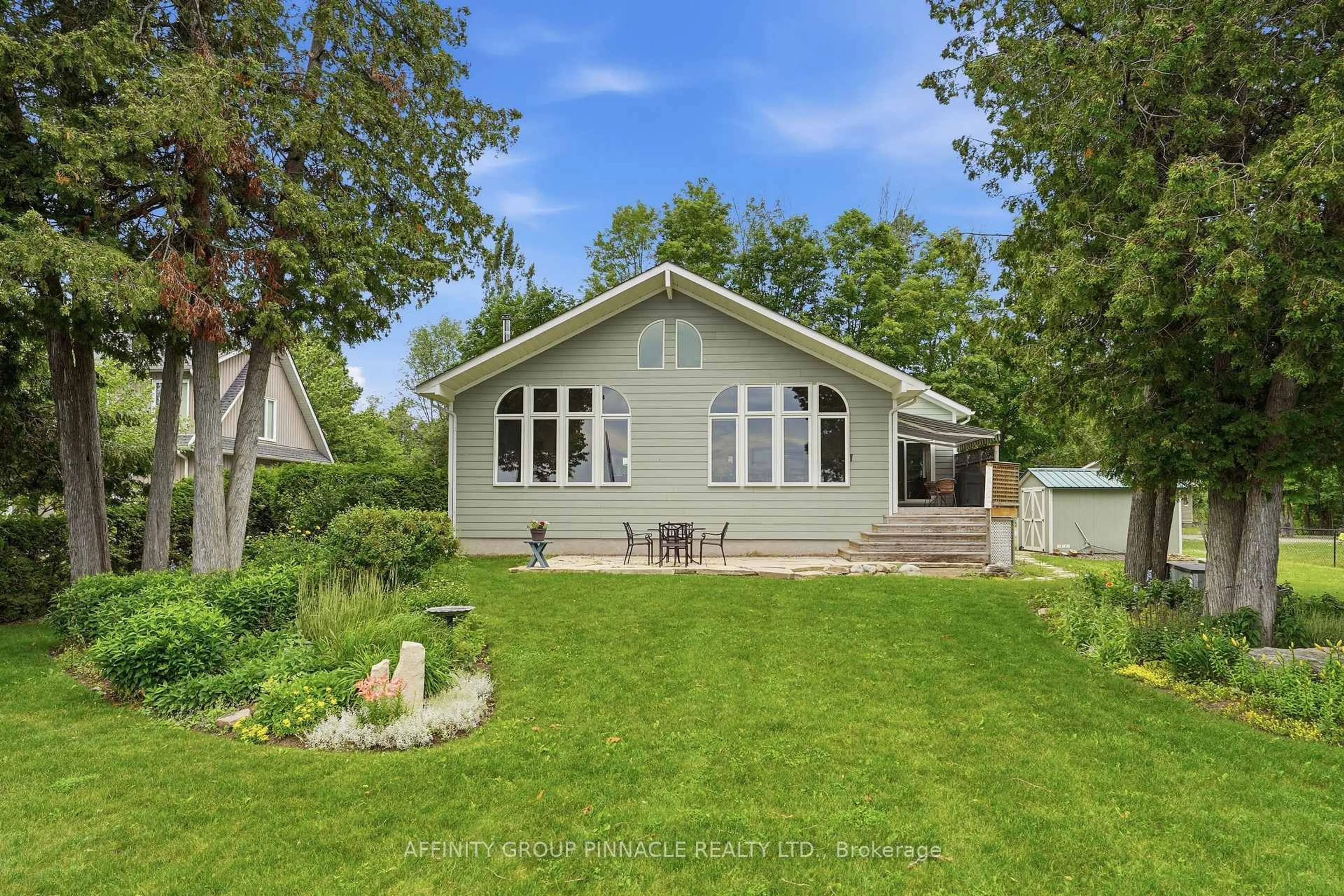 Home with vinyl exterior material, water/lake/river/ocean view for 58 Fire Route 98 Rte, Trent Lakes Ontario K0M 1A0