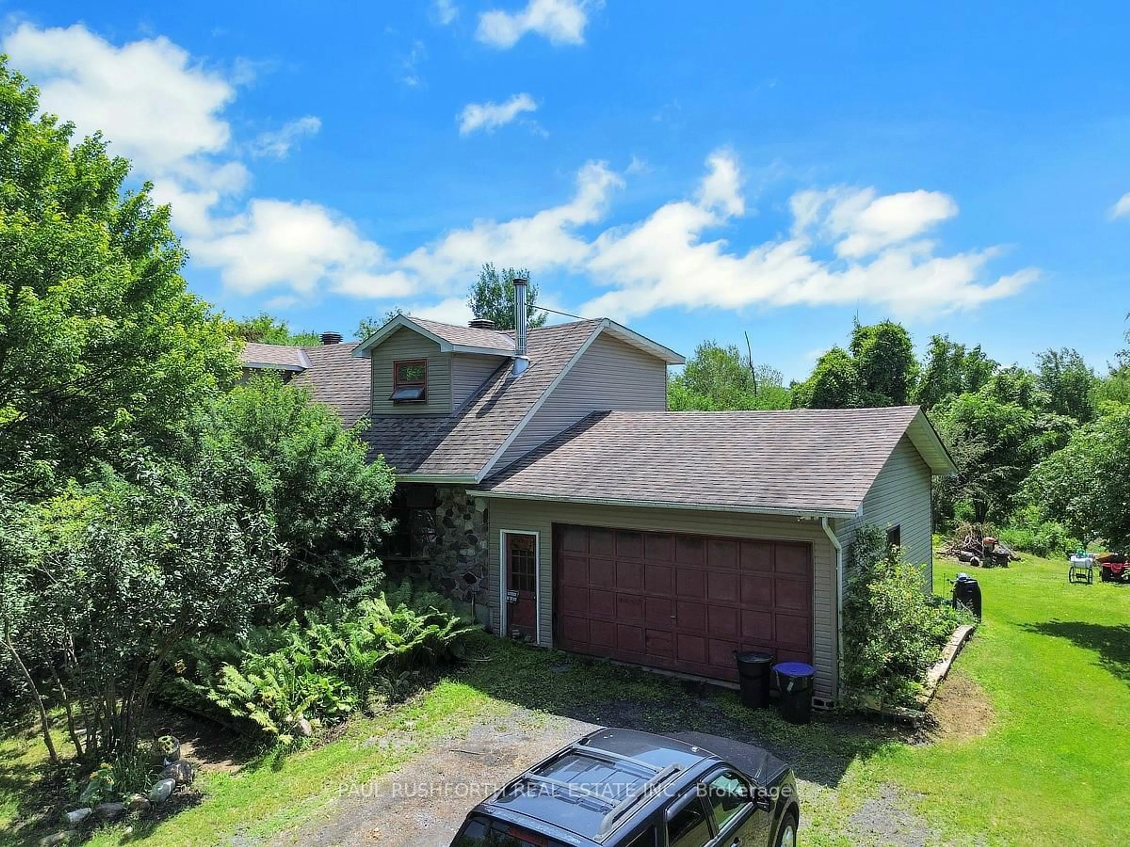 A pic from outside/outdoor area/front of a property/back of a property/a pic from drone, unknown for 12764 Boyne Rd, North Dundas Ontario K0C 1H0