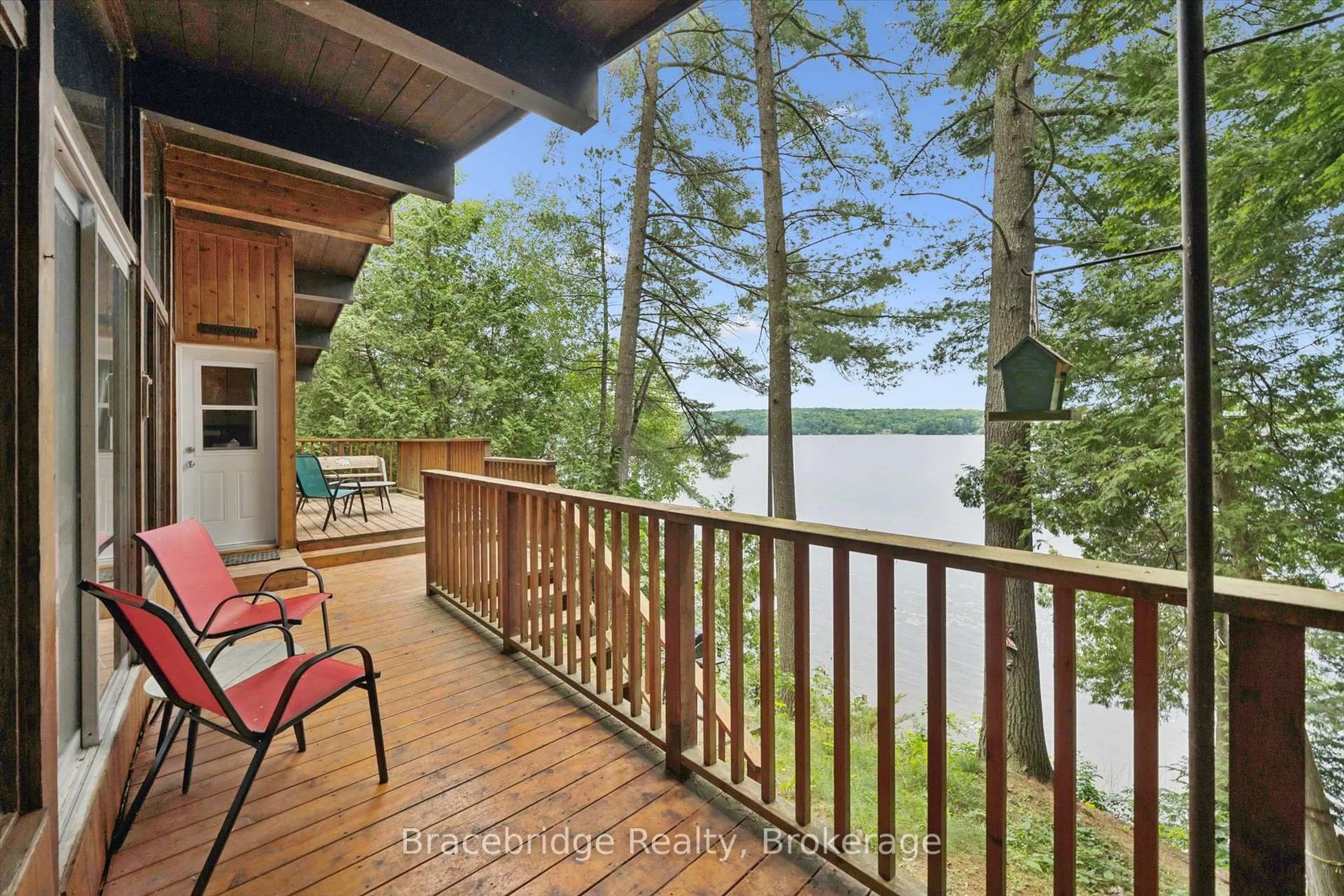 Patio, water/lake/river/ocean view for 8-1125 Carlo Enterprise Rd, Muskoka Lakes Ontario P0B 1M0