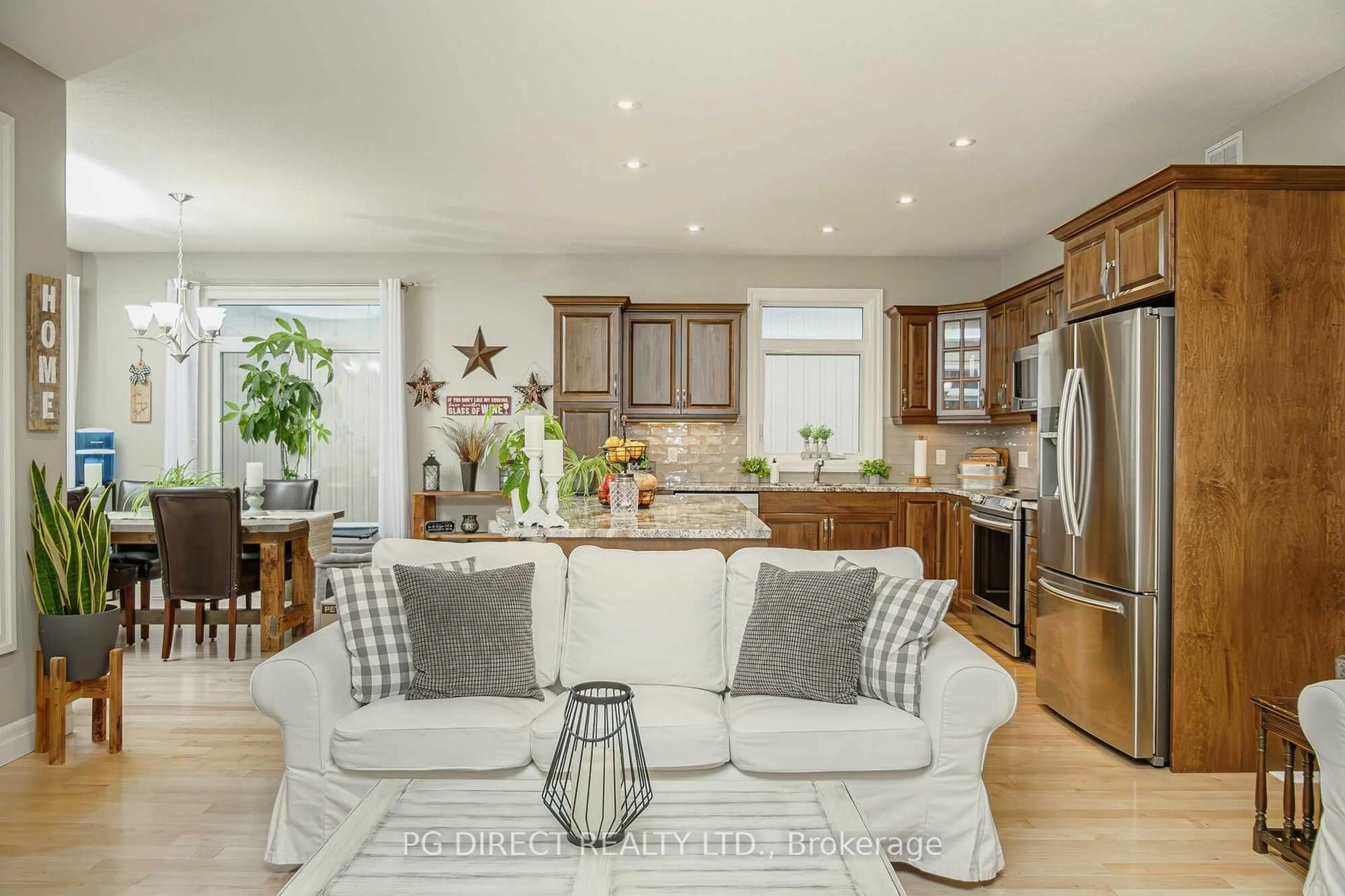 Open concept kitchen, unknown for 29 Autumn Grve, Quinte West Ontario K8V 0G9