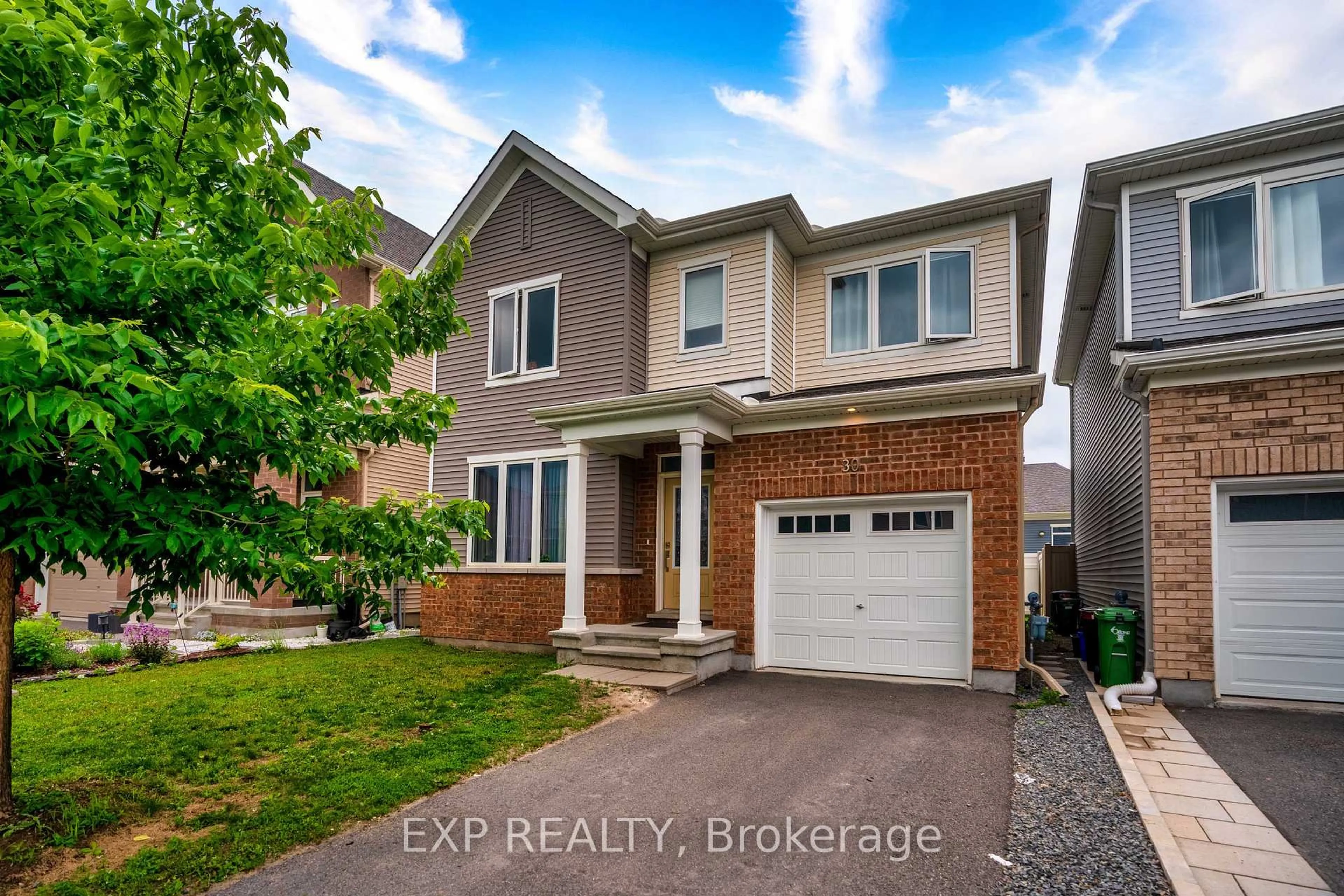 Home with brick exterior material, street for 30 Coppermine St, Ottawa Ontario K2J 6P6
