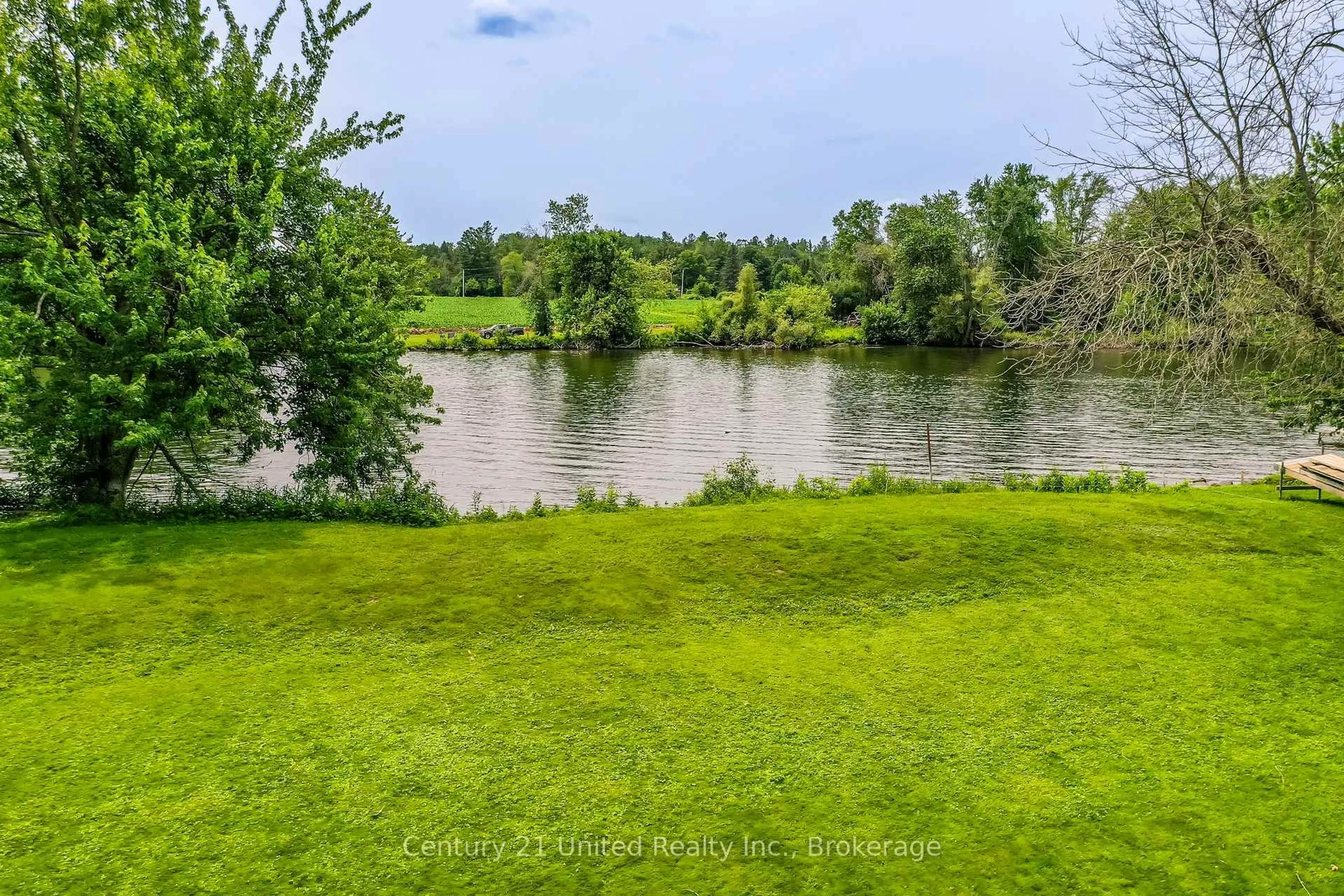 A pic from outside/outdoor area/front of a property/back of a property/a pic from drone, water/lake/river/ocean view for 336 Cedar Bank Rd, Otonabee-South Monaghan Ontario K9J 6Y3