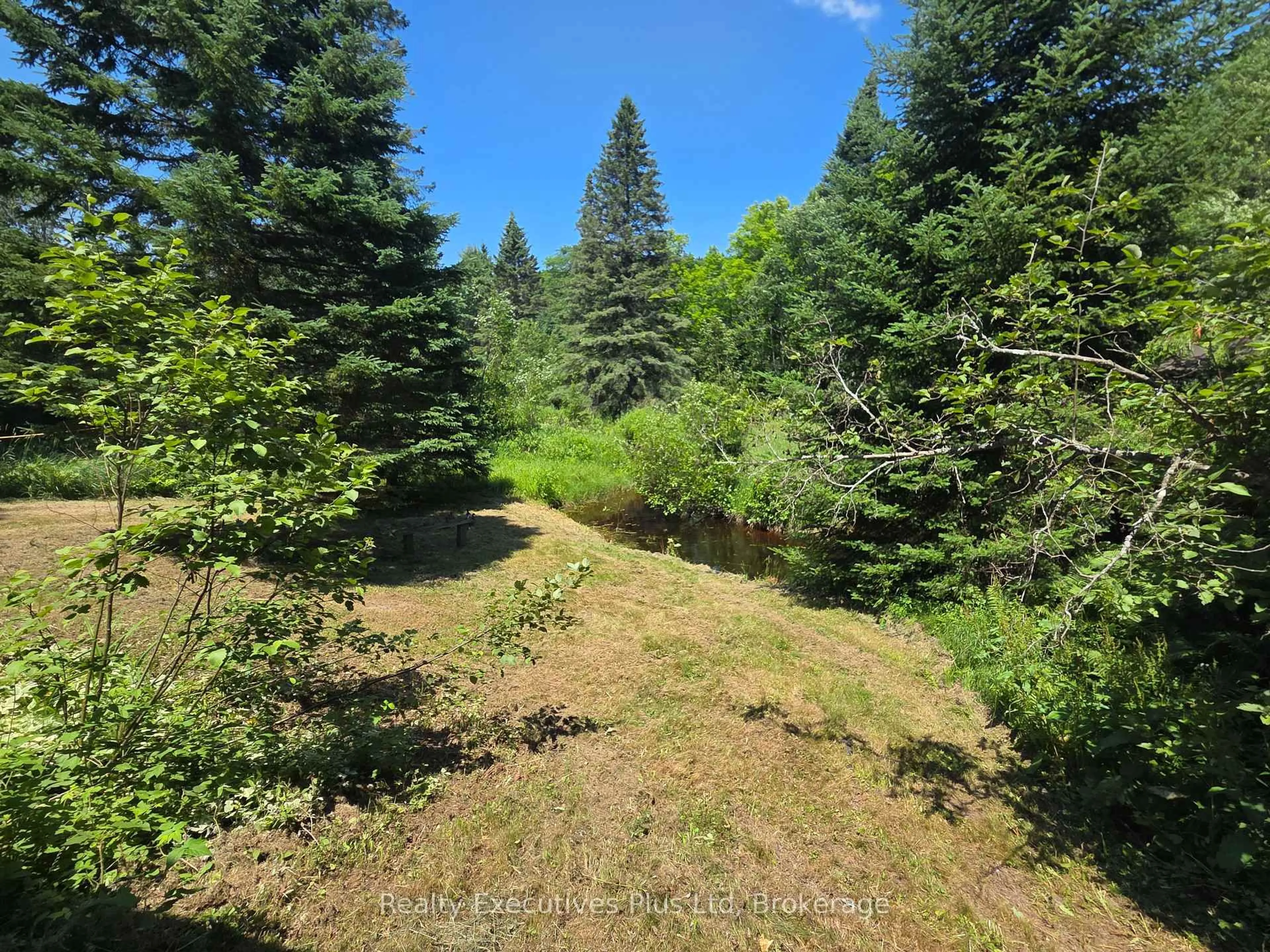 A pic from outside/outdoor area/front of a property/back of a property/a pic from drone, forest/trees view for 2011 North Shore Rd, Algonquin Highlands Ontario K0M 1J1