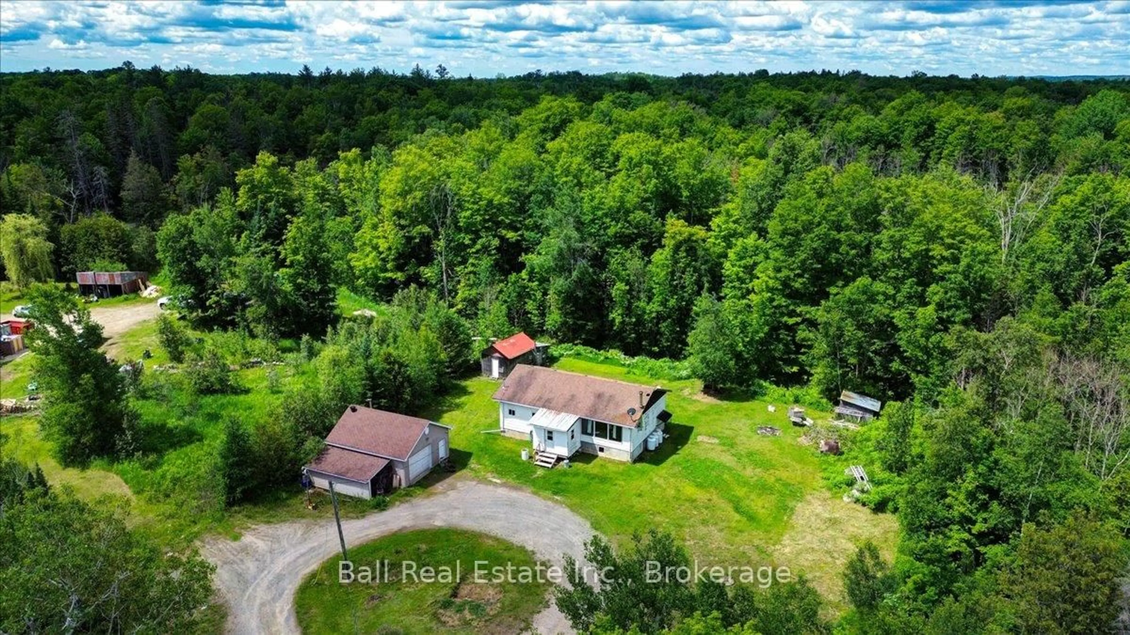 A pic from outside/outdoor area/front of a property/back of a property/a pic from drone, building for 21819 Highway 62, Hastings Ontario K0L 1W0