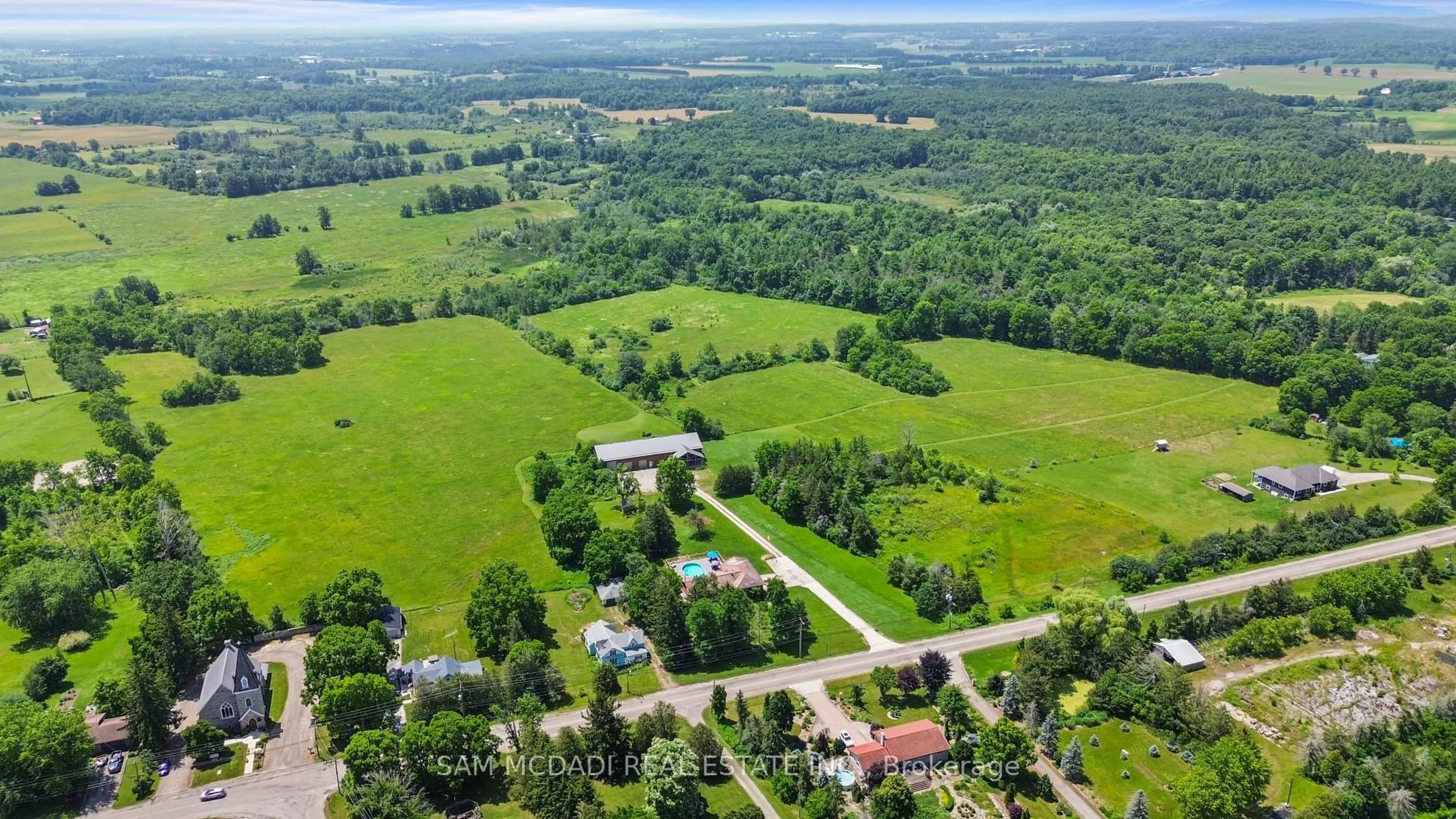 A pic from outside/outdoor area/front of a property/back of a property/a pic from drone, unknown for 1291 Old Highway 8, Hamilton Ontario L0R 1Z0