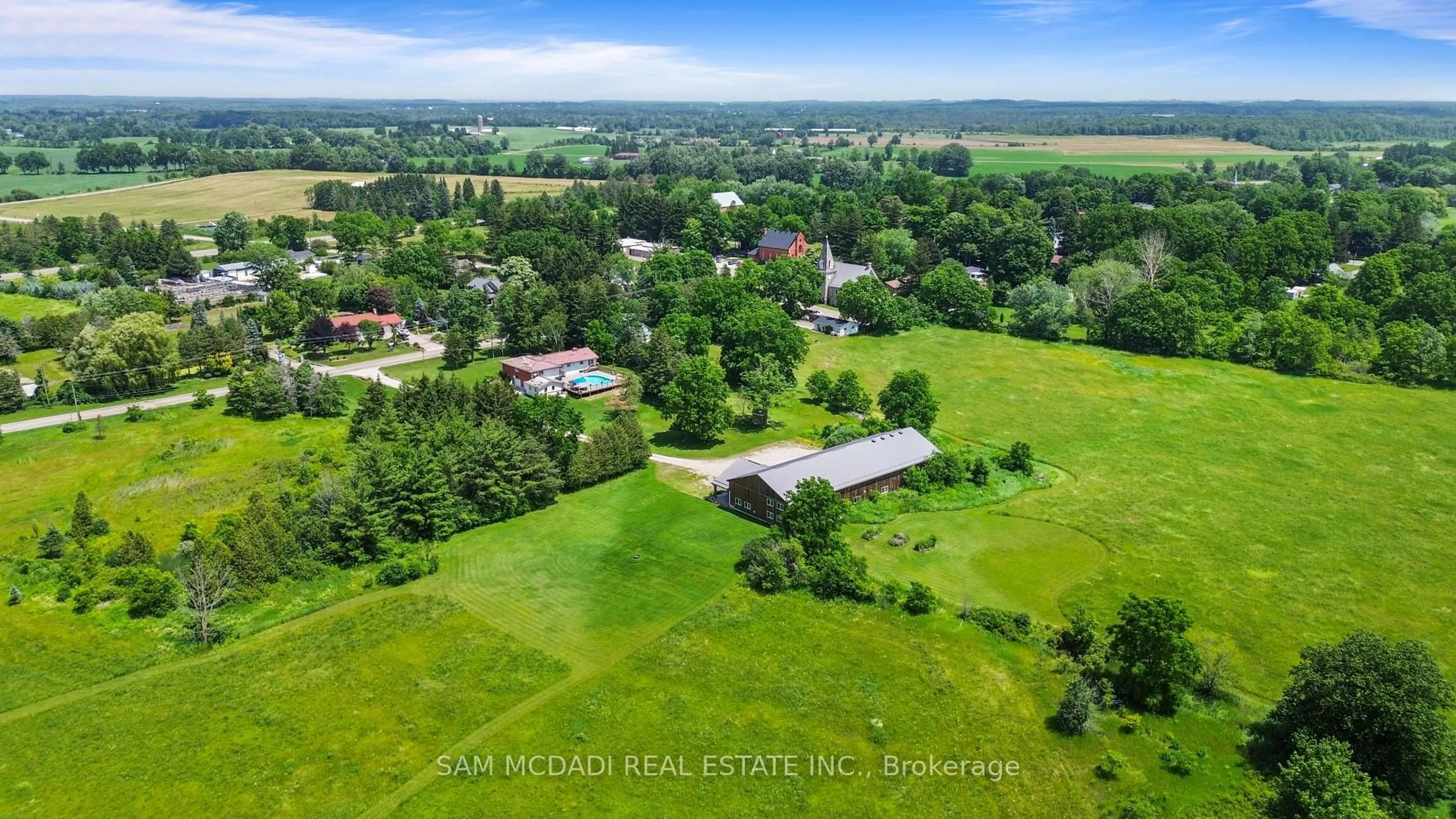 A pic from outside/outdoor area/front of a property/back of a property/a pic from drone, unknown for 1291 Old Highway 8, Hamilton Ontario L0R 1Z0