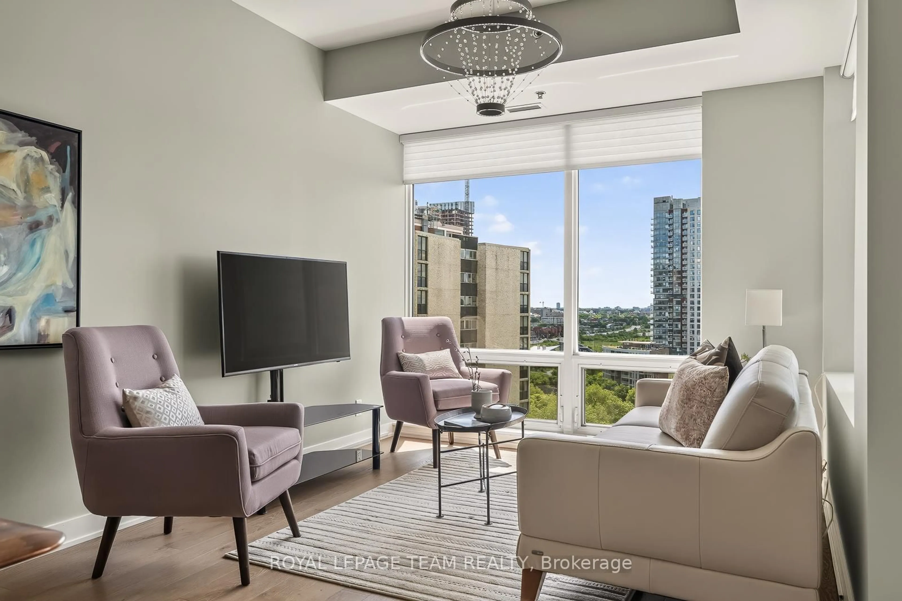 Living room with furniture, unknown for 428 SPARKS St #903, Ottawa Ontario K1R 0X3