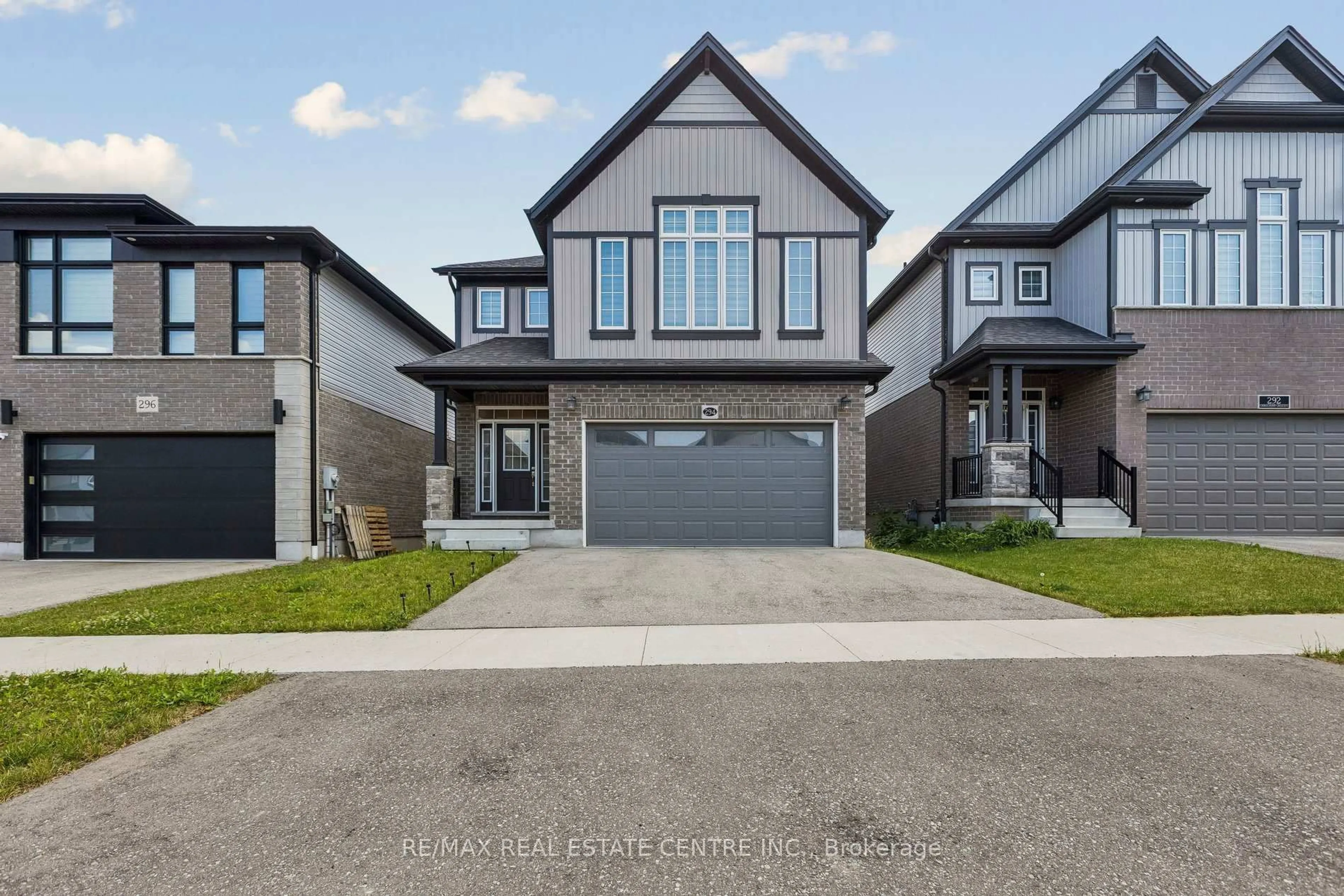 Home with brick exterior material, street for 294 Chokecherry Cres, Waterloo Ontario N2V 0H1