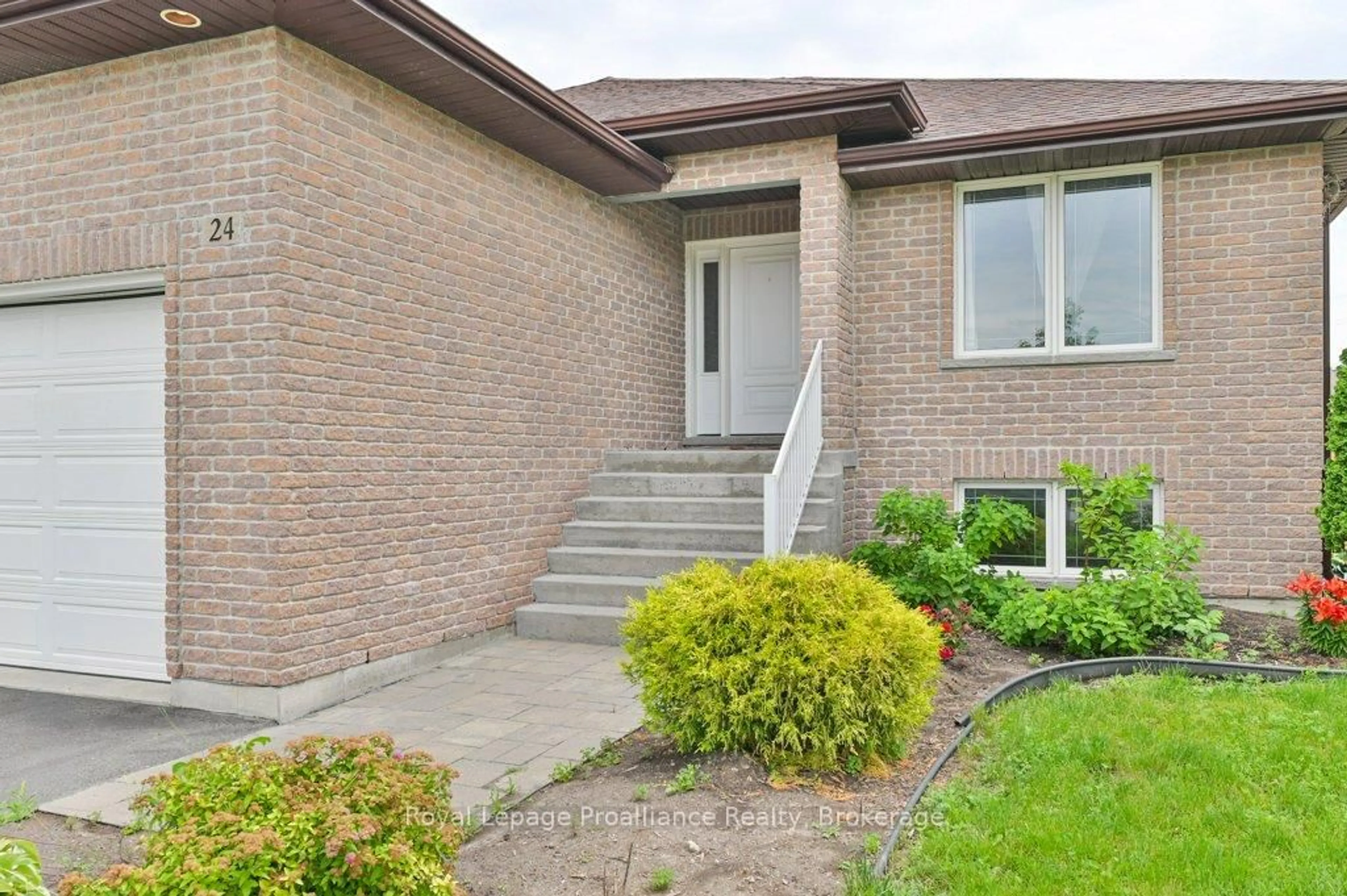 Home with brick exterior material, street for 24 Freedom Cres, Quinte West Ontario K8V 0C1