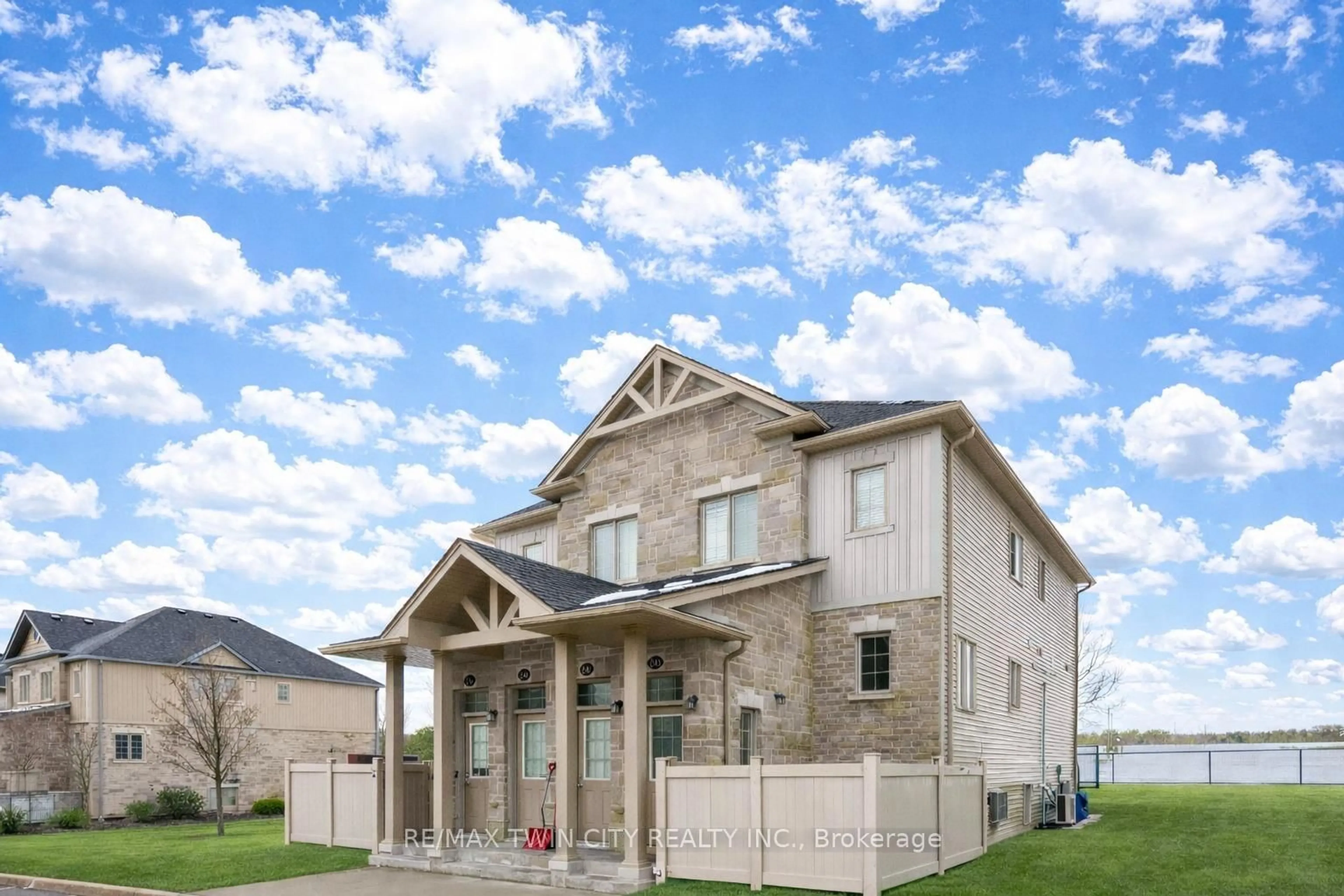 Home with brick exterior material, building for 388 Old Huron Rd #24D, Kitchener Ontario N2R 0J5