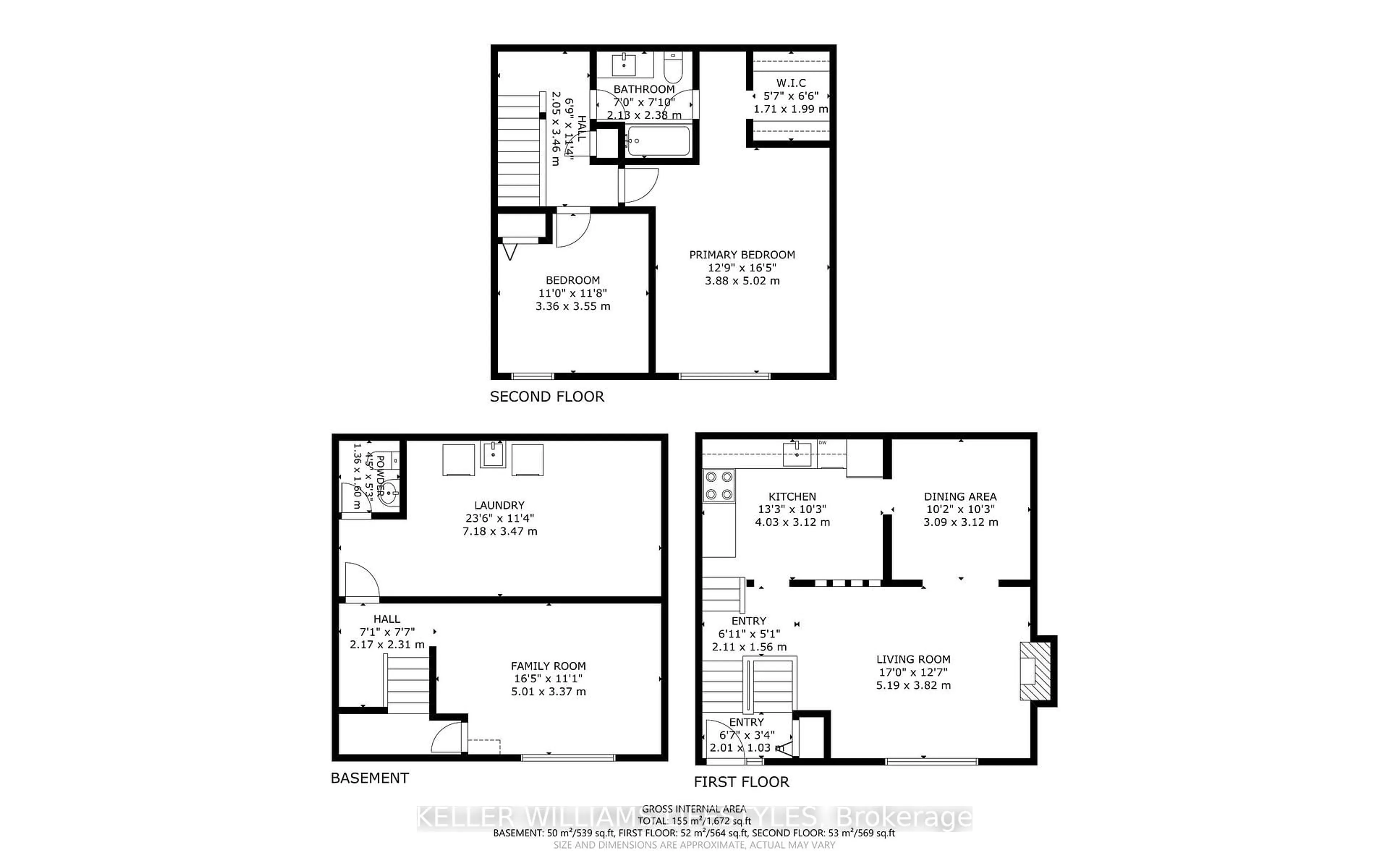 Floor plan for 760 Berkshire Dr #20, London South Ontario N6J 4A5