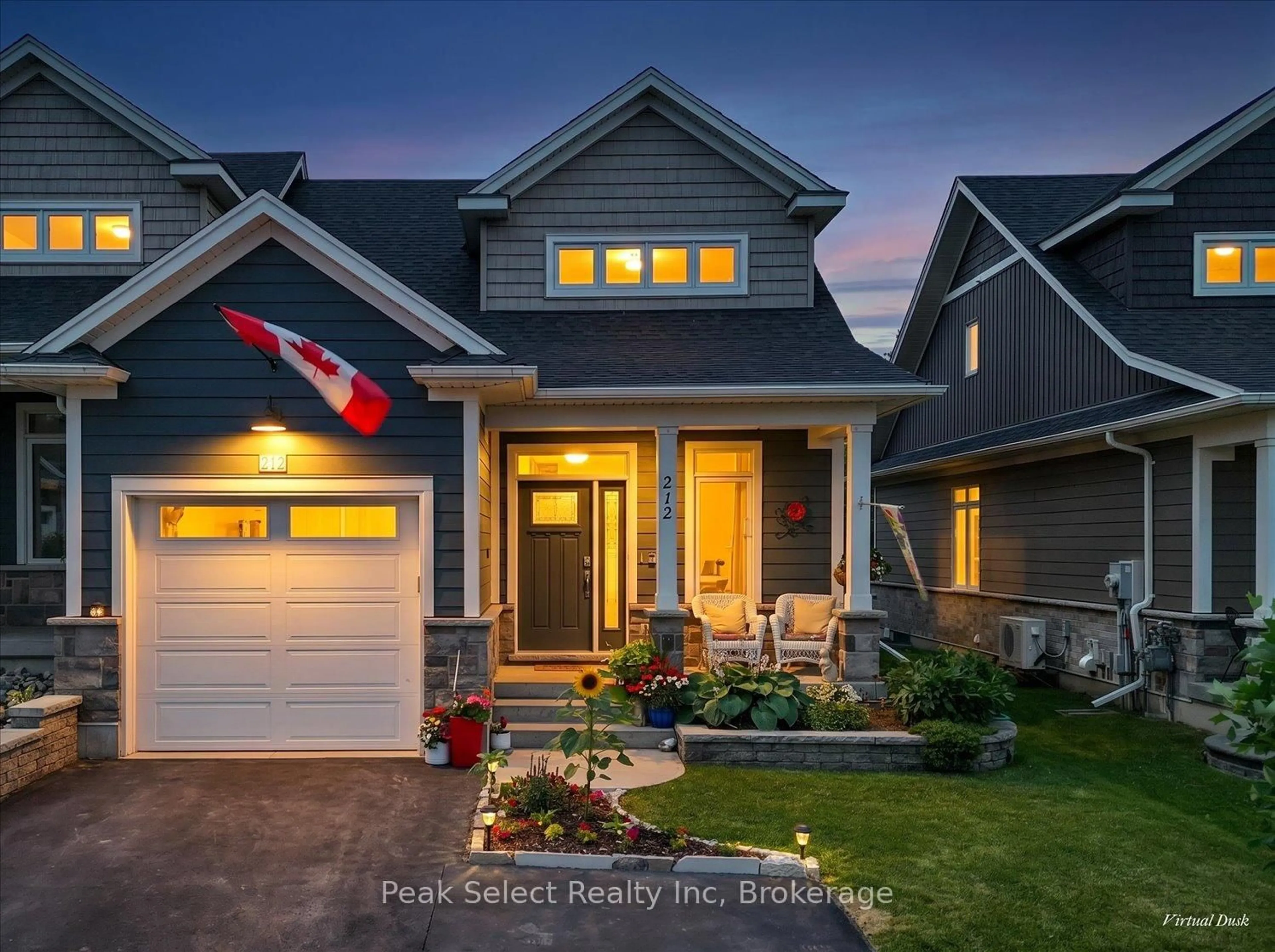 Home with vinyl exterior material, street for 212 St. Maria St, St. Marys Ontario N4X 0B3