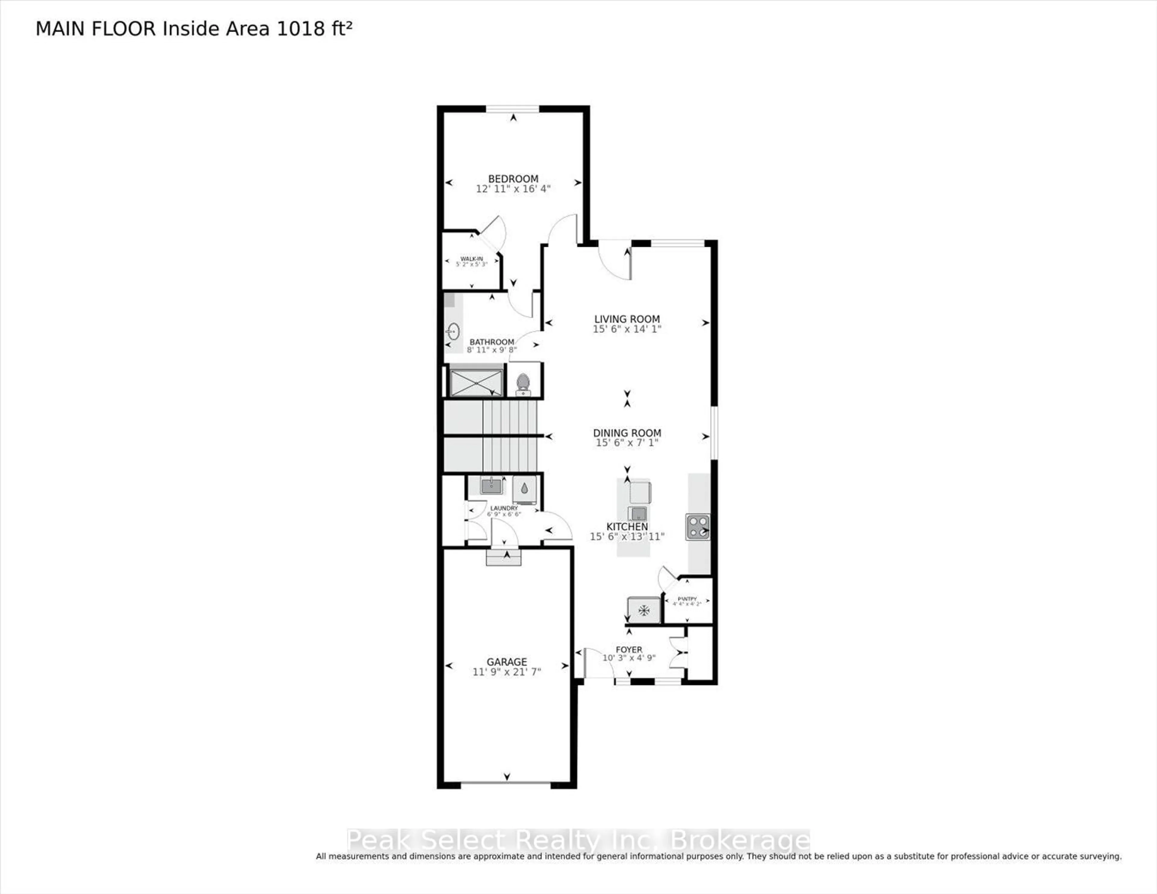 Floor plan for 212 St. Maria St, St. Marys Ontario N4X 0B3