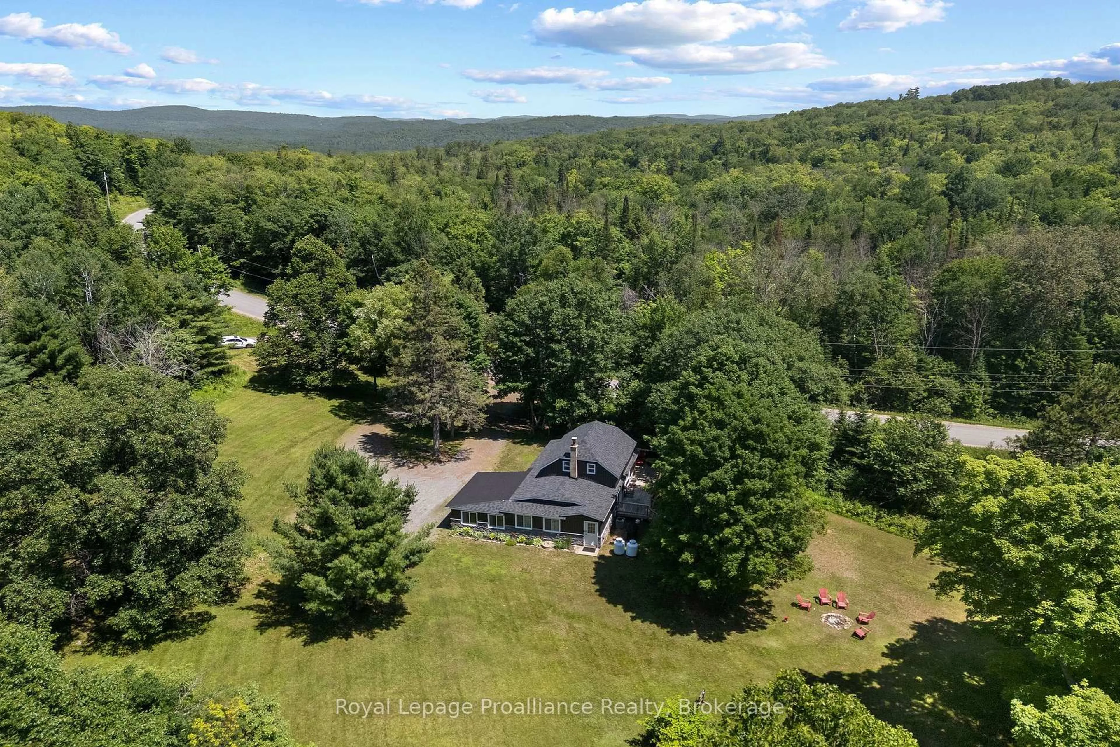 A pic from outside/outdoor area/front of a property/back of a property/a pic from drone, unknown for 3432 Siberia Rd, Combermere Ontario K0J 1L0