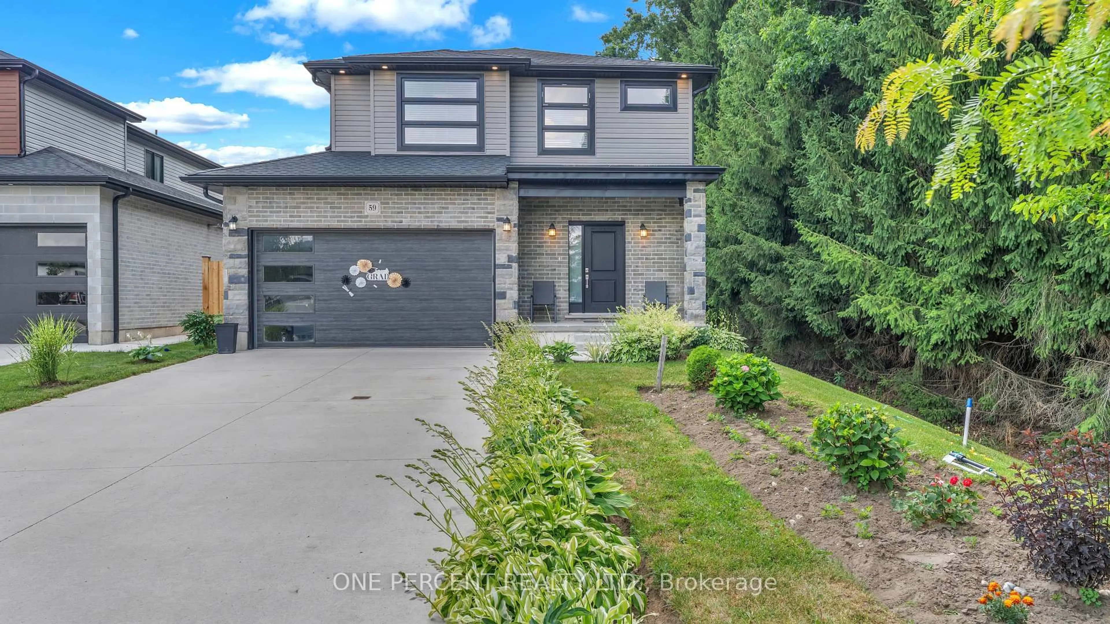 Home with brick exterior material, street for 59 MCNEIL St, Strathroy-Caradoc Ontario N0L 1W0