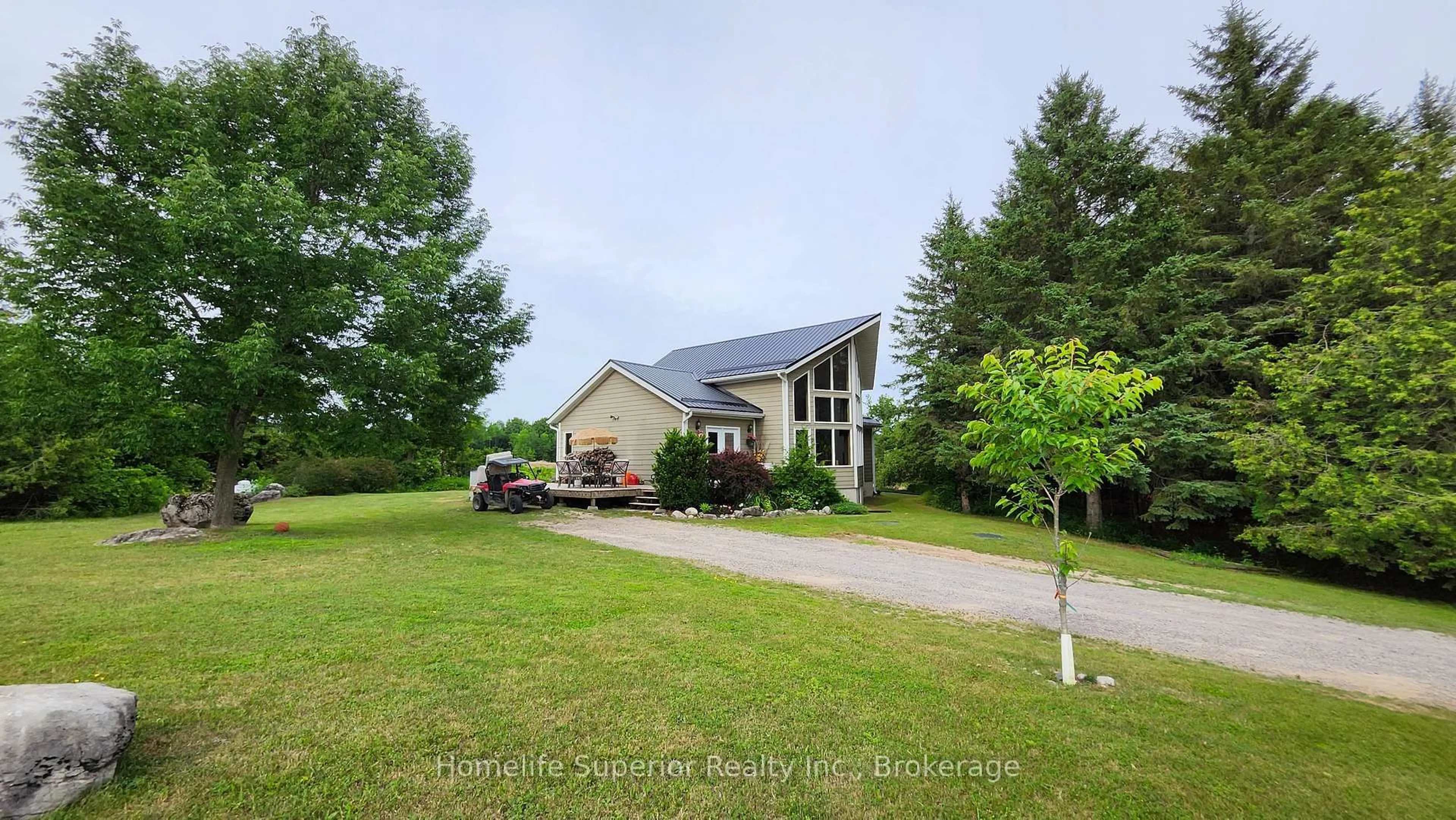 A pic from outside/outdoor area/front of a property/back of a property/a pic from drone, unknown for 32 Wildrose Circ, Trent Hills Ontario K0L 1Z0