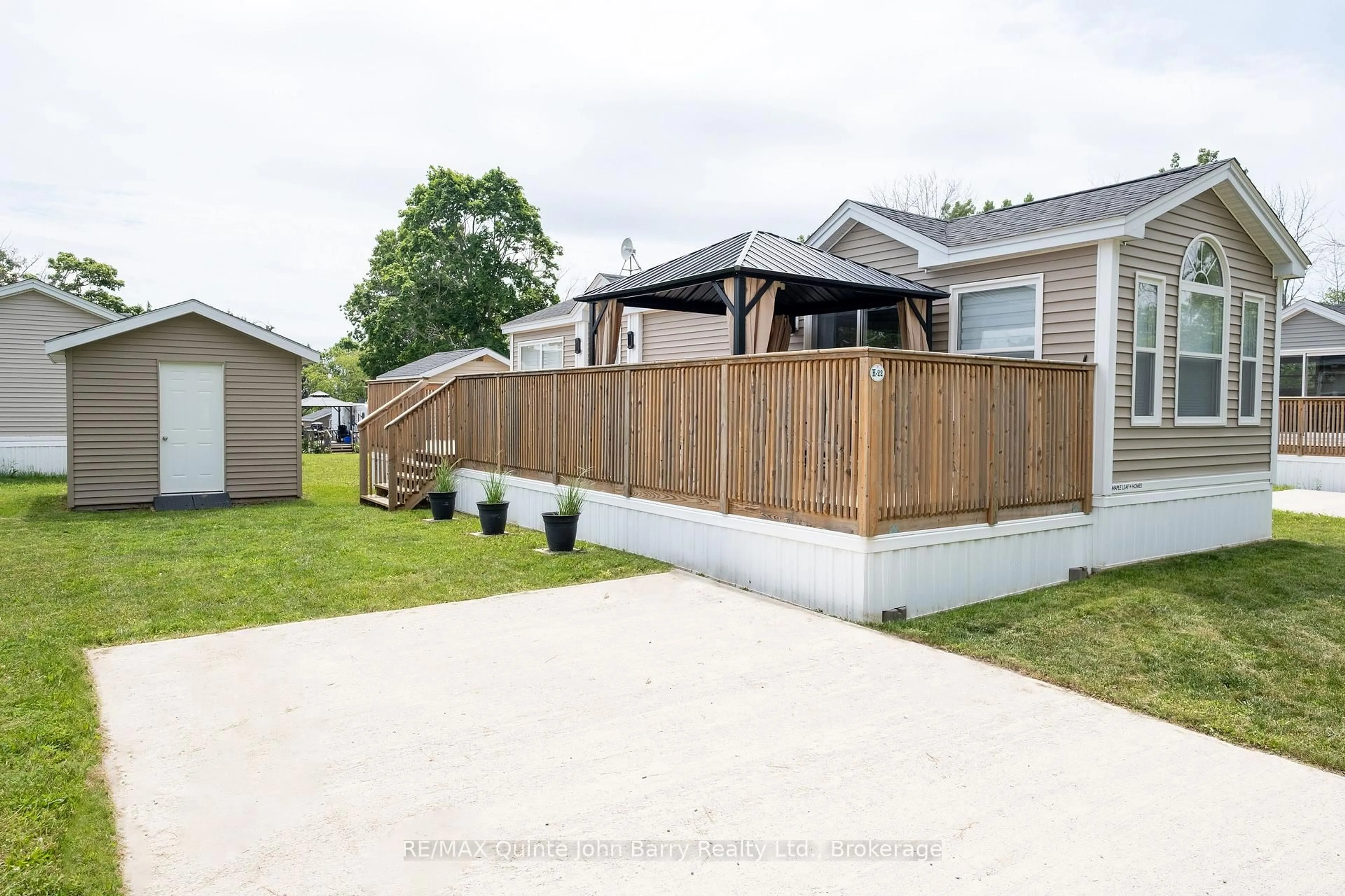 Patio, street for 153 County Rd 27 #H22, Prince Edward County Ontario K0K 1T0