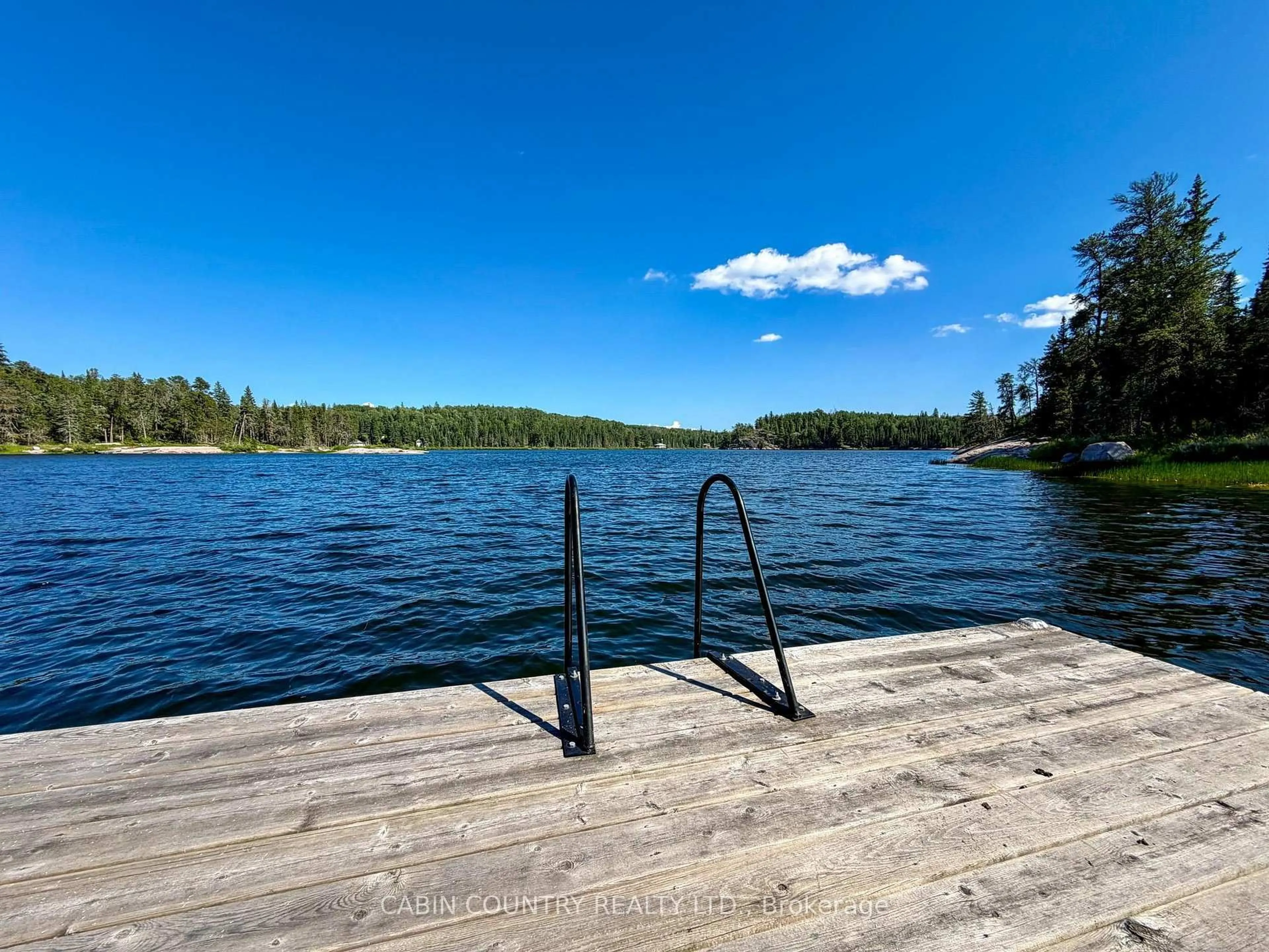 Patio, water/lake/river/ocean view for 2 Sellers Island, Kenora Remote Area Ontario P0X 1C0