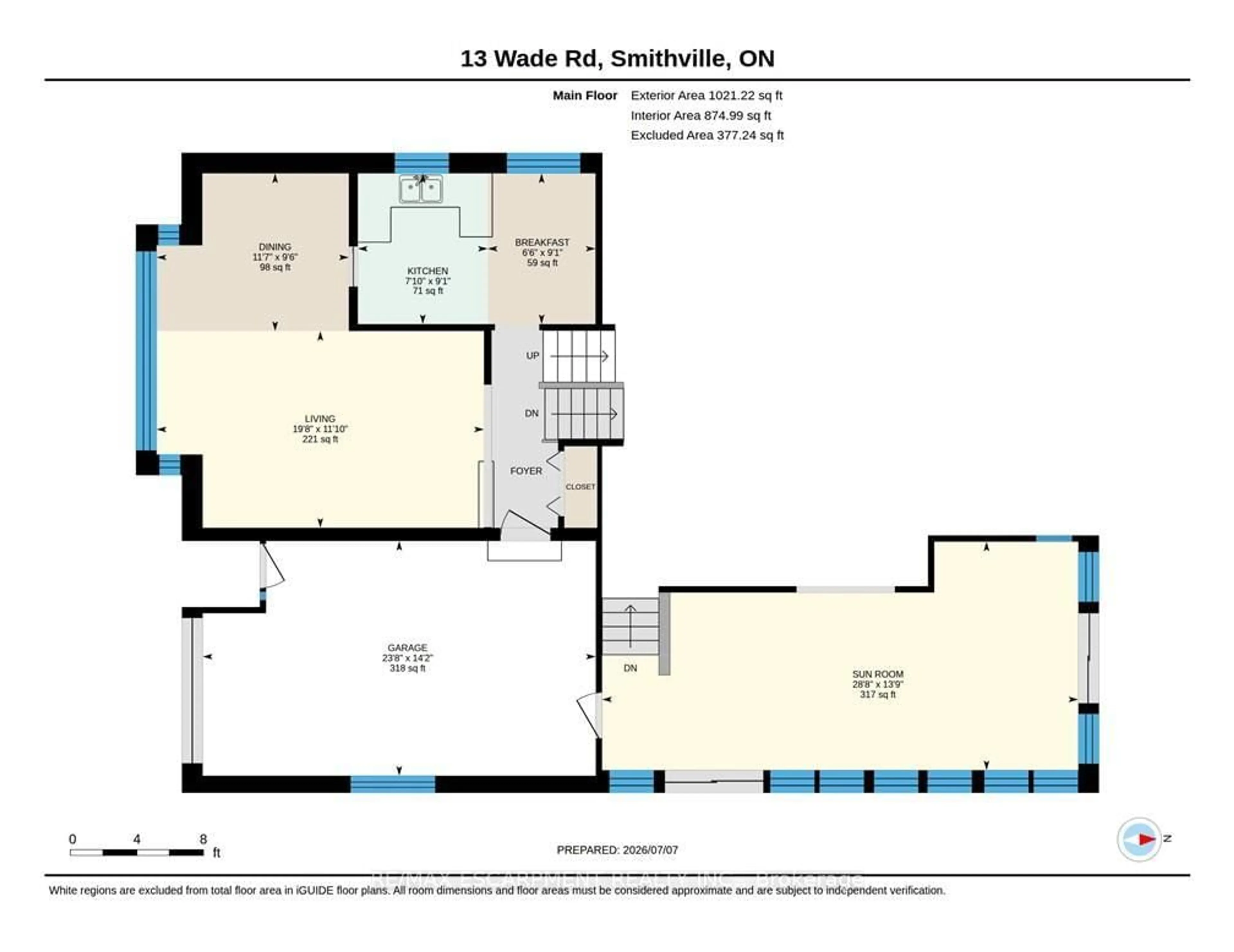 Floor plan for 13 Wade Rd, West Lincoln Ontario L0R 2A0