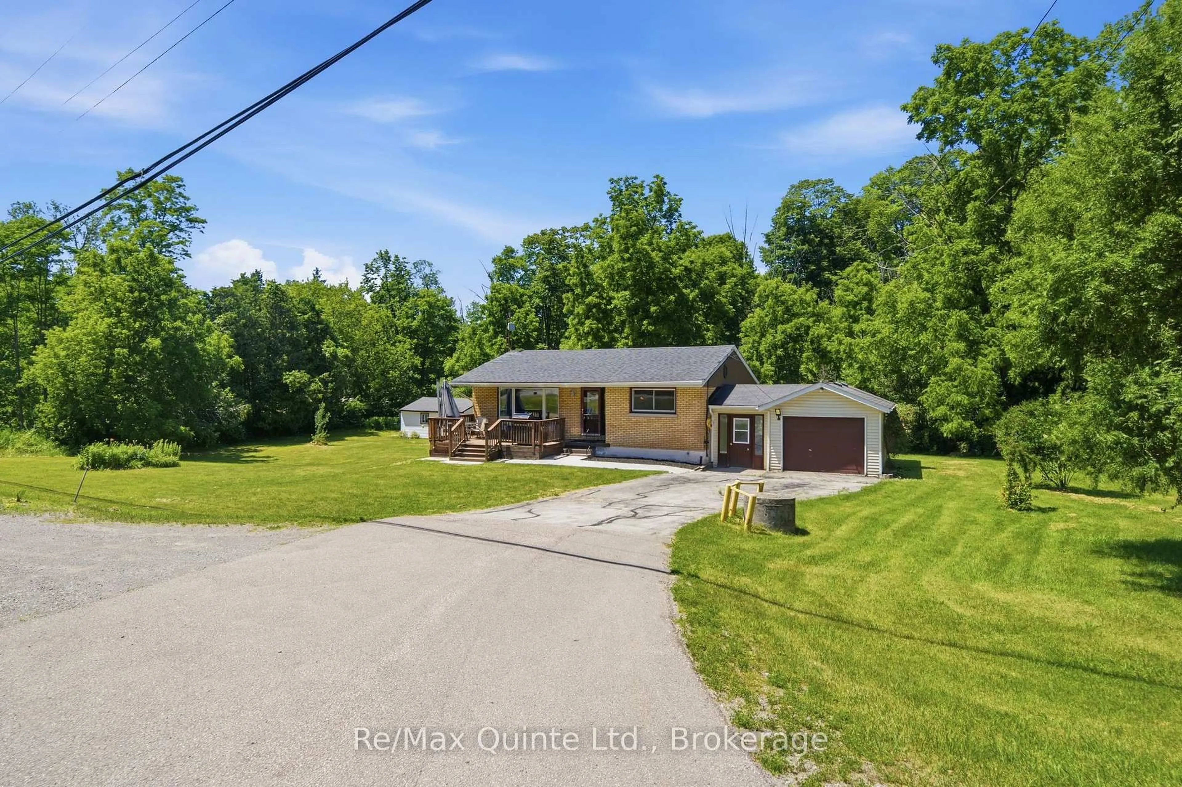 A pic from outside/outdoor area/front of a property/back of a property/a pic from drone, water/lake/river/ocean view for 634 County Road 30, Brighton Ontario K0K 1H0