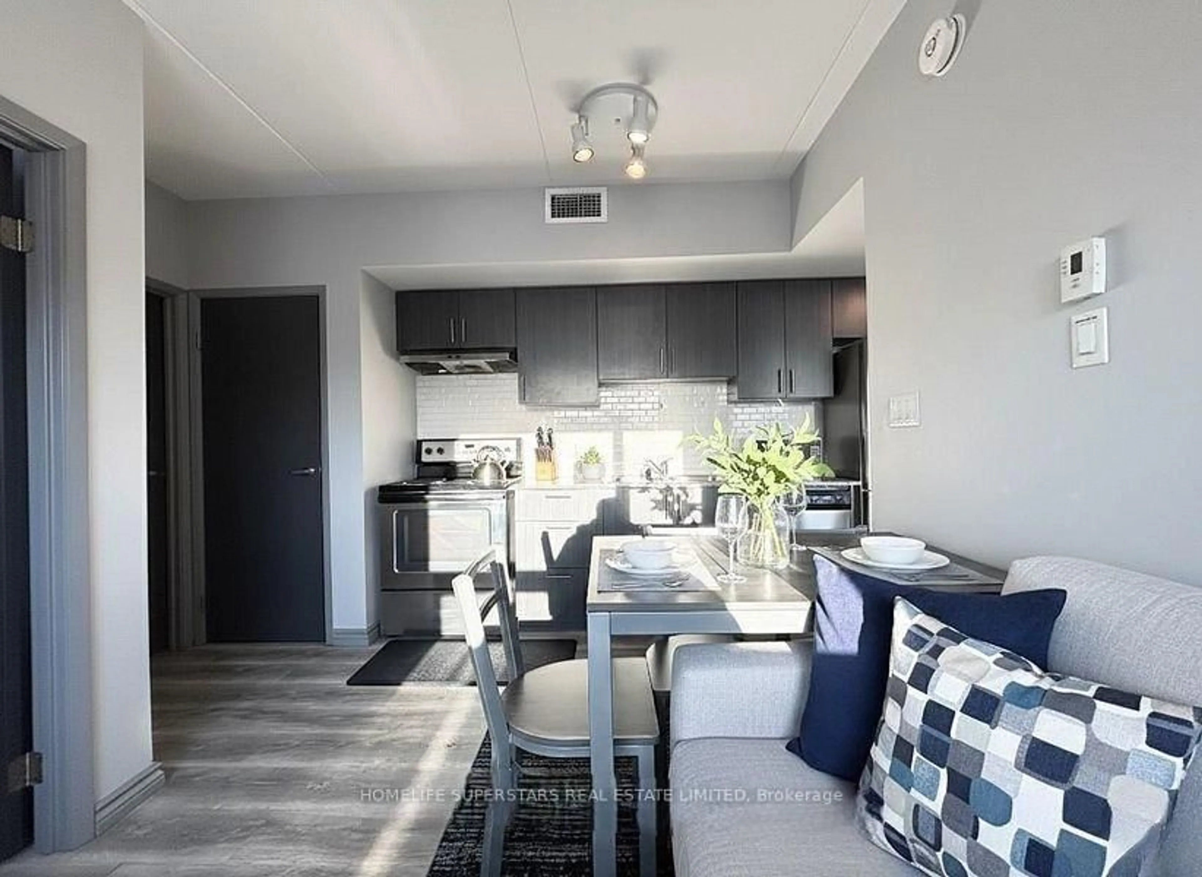 Open concept kitchen, unknown for 275 Larch St #F504, Waterloo Ontario N2L 3R2