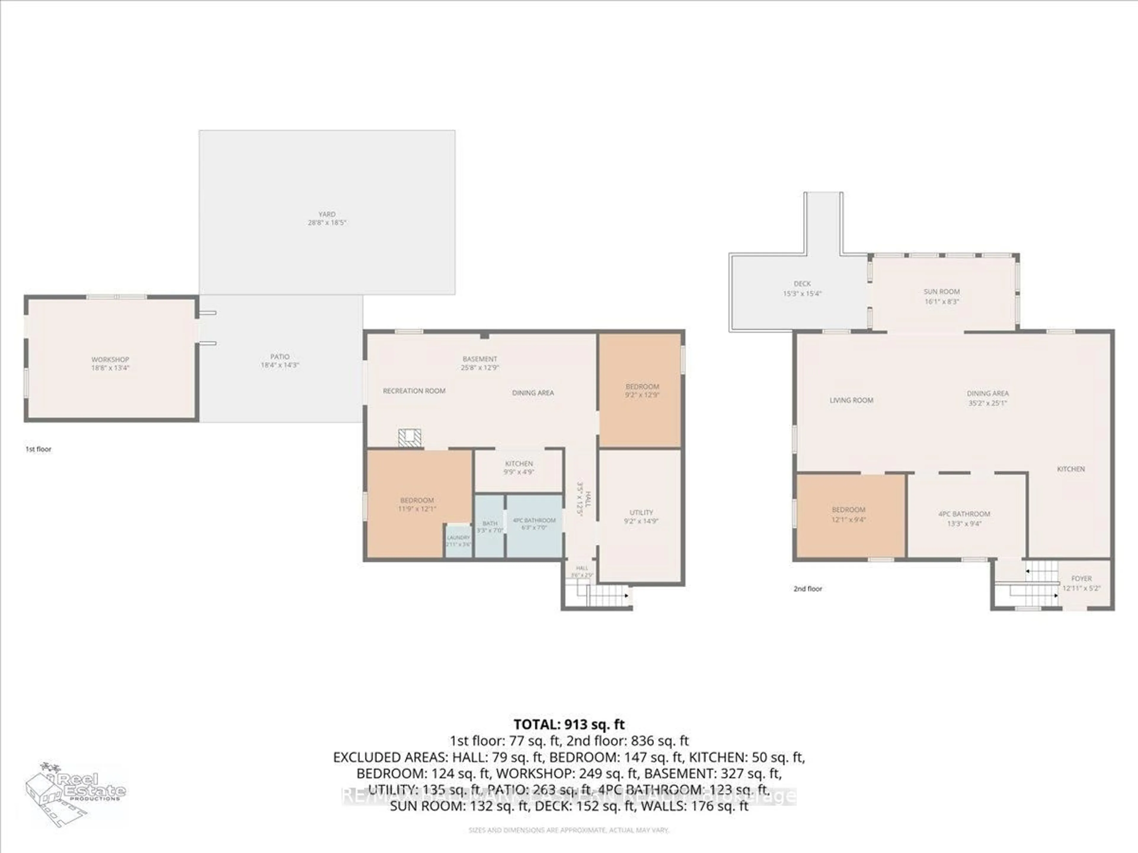 Floor plan for 82 Maryland Dr, Selwyn Ontario K9J 0C5