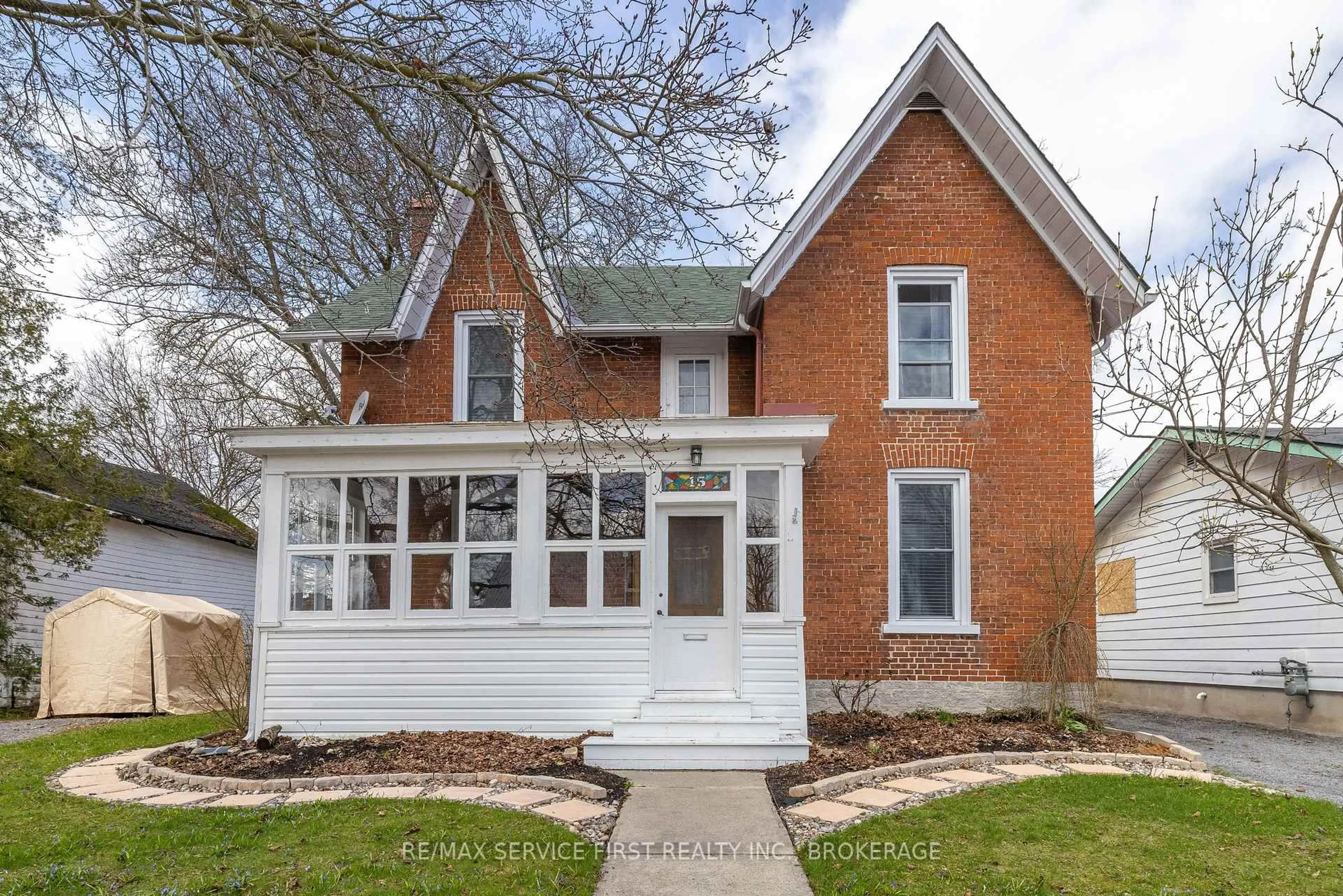 Home with brick exterior material, street for 15 Graham St, Greater Napanee Ontario K7R 1L6