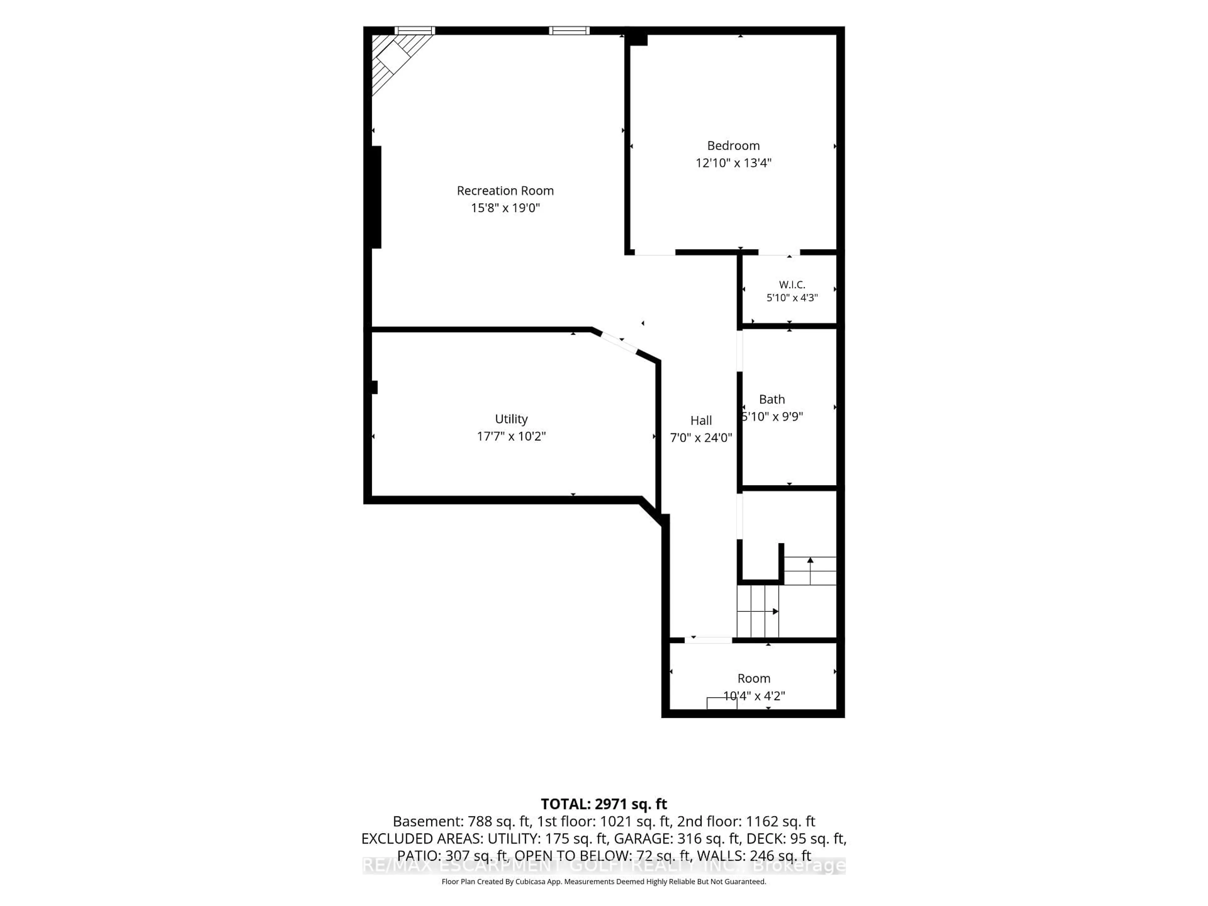 Floor plan for 78 Waterberry Tr, Hamilton Ontario L9C 0B2