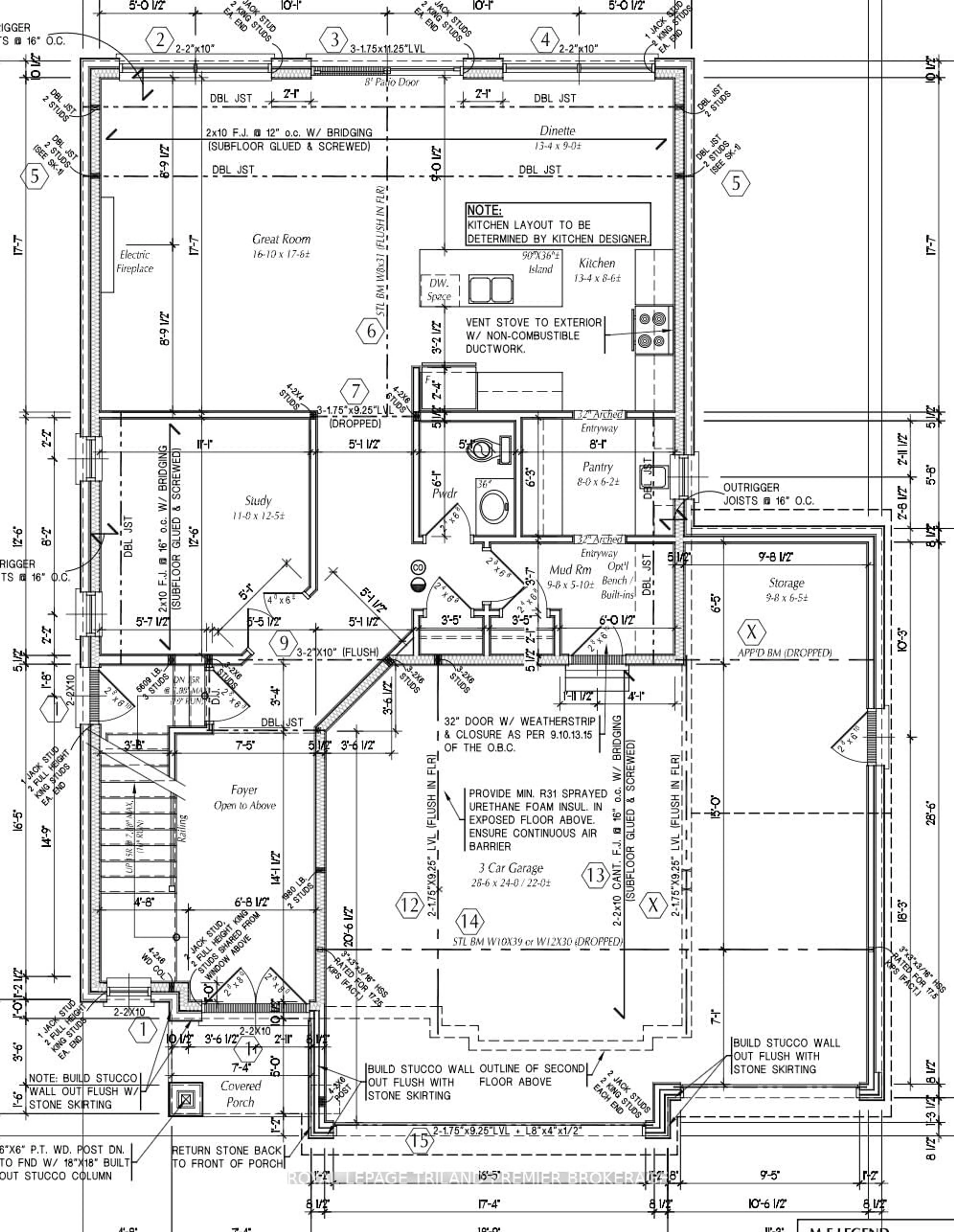 Floor plan for 80 DEARING Dr, South Huron Ontario N0M 1T0