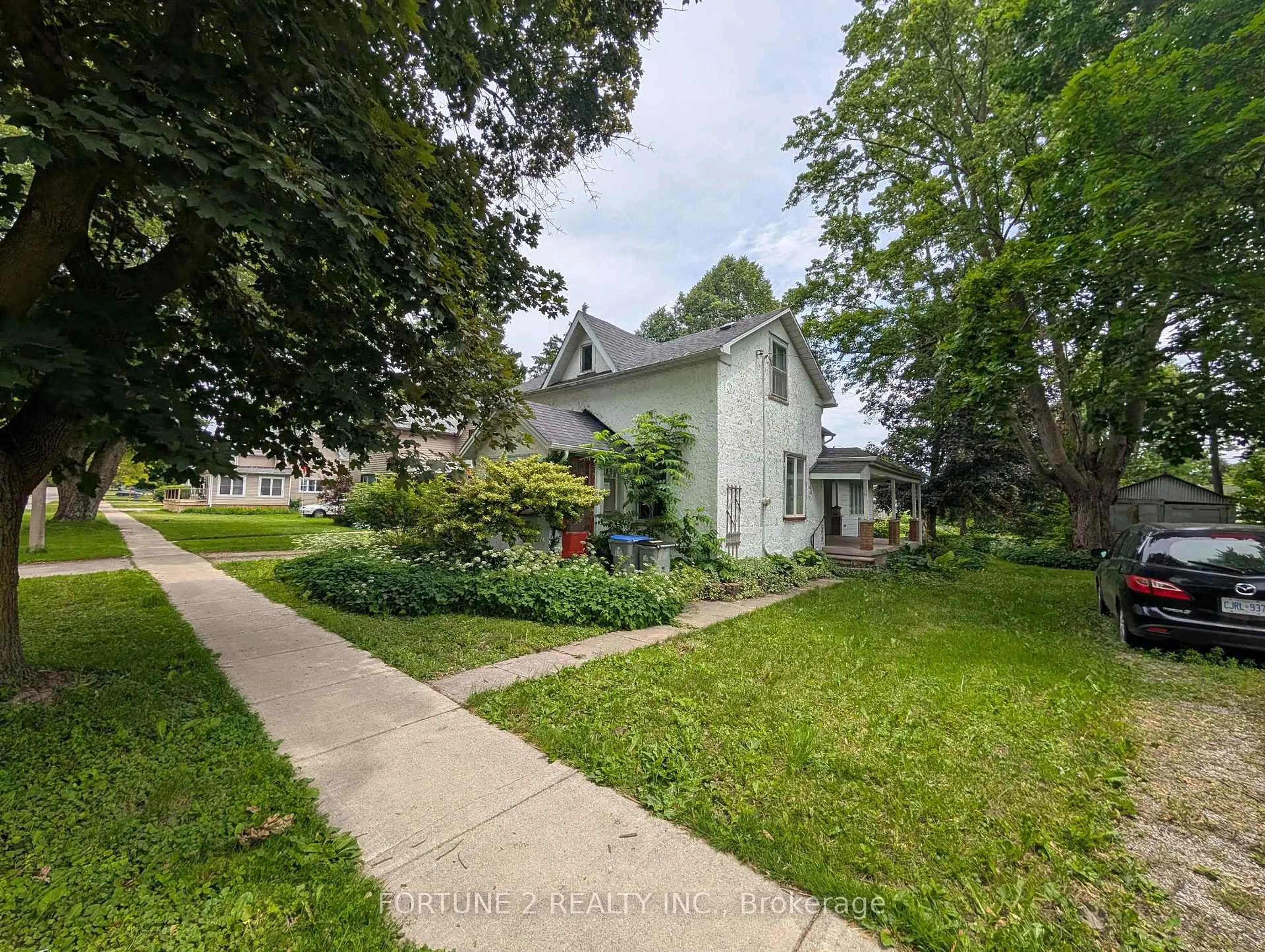A pic from outside/outdoor area/front of a property/back of a property/a pic from drone, street for 54 MAIN St, Huron East Ontario N0K 1W0