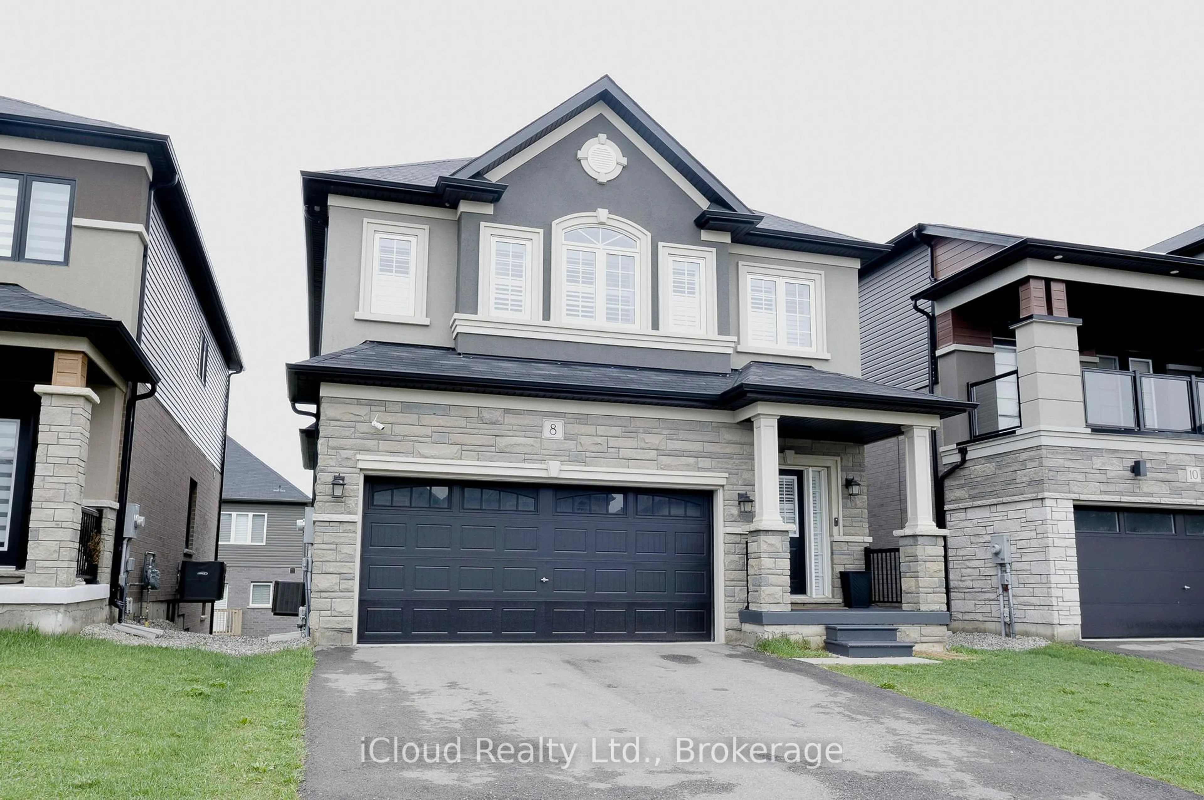 Home with brick exterior material, street for 8 Whitton Dr, Brant Ontario N3L 0L1