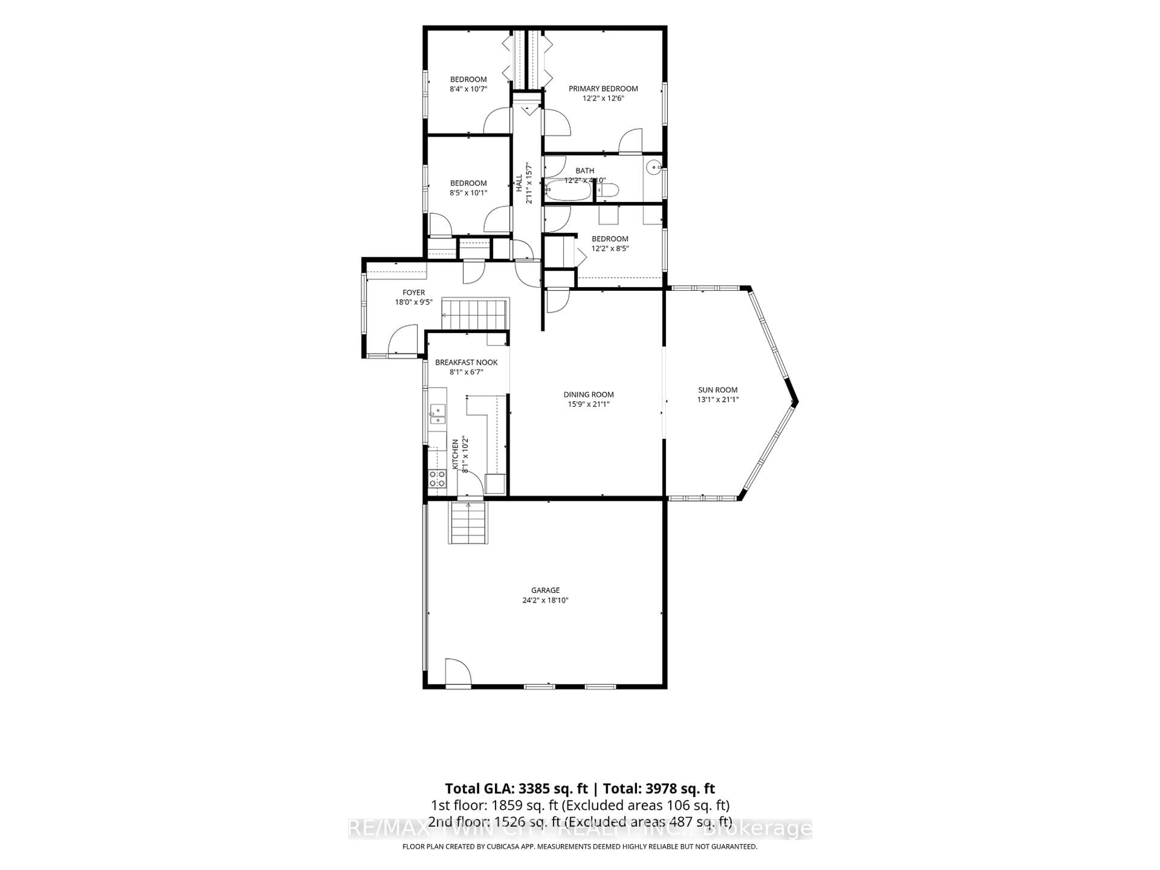 Floor plan for 67 Water St, North Dumfries Ontario N0B 1E0