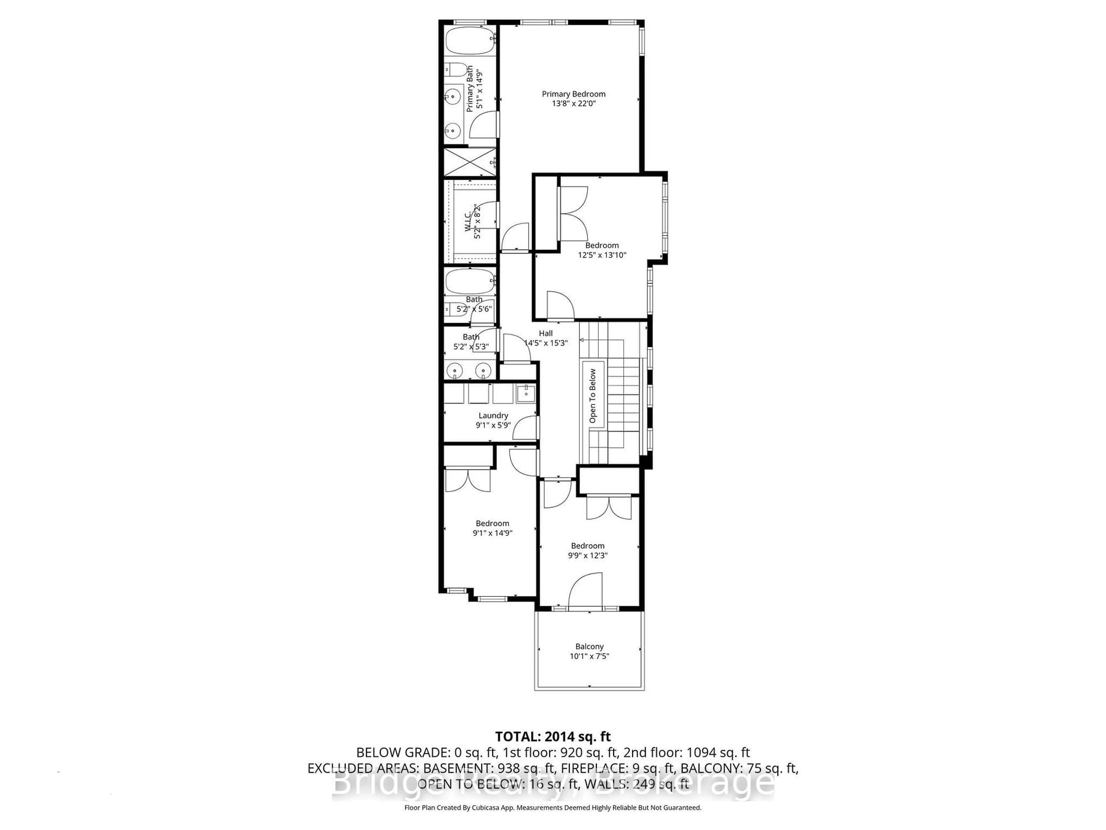 Floor plan for 154 Cole Terr, Woodstock Ontario N4T 0P5