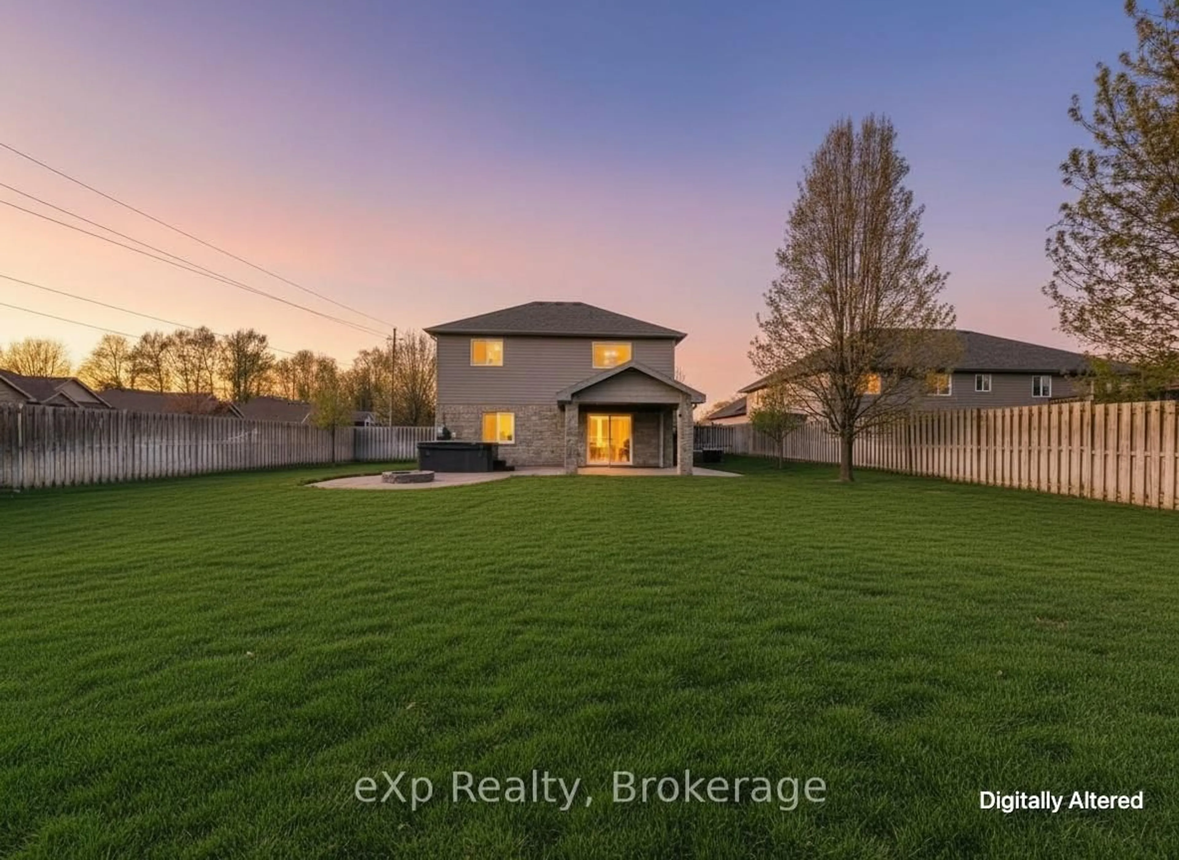 A pic from outside/outdoor area/front of a property/back of a property/a pic from drone, unknown for 319 Gingrich Cres, Saugeen Shores Ontario N0H 2C1