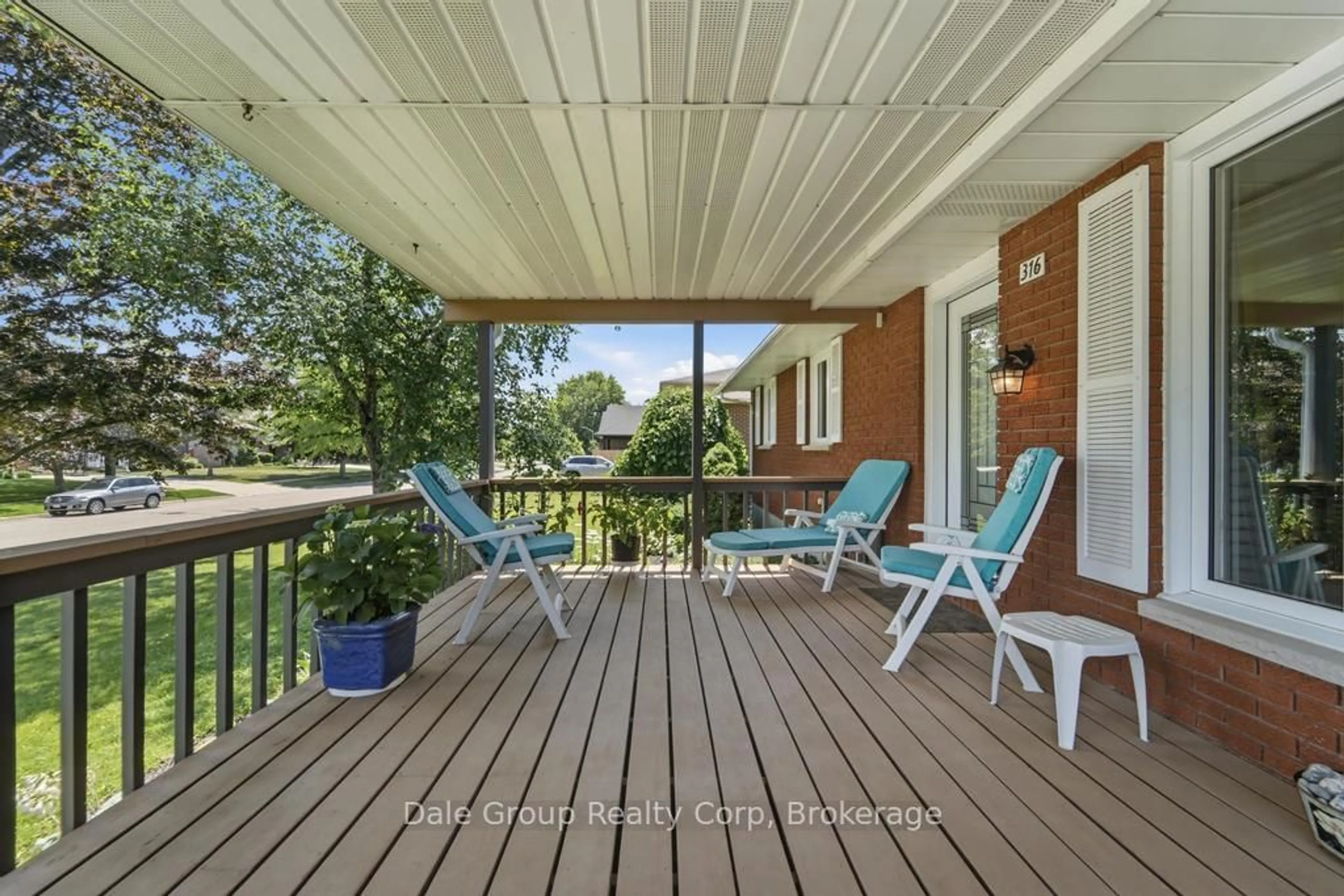 Patio, water/lake/river/ocean view for 316 Krohmer Dr, Goderich Ontario N7A 4G5