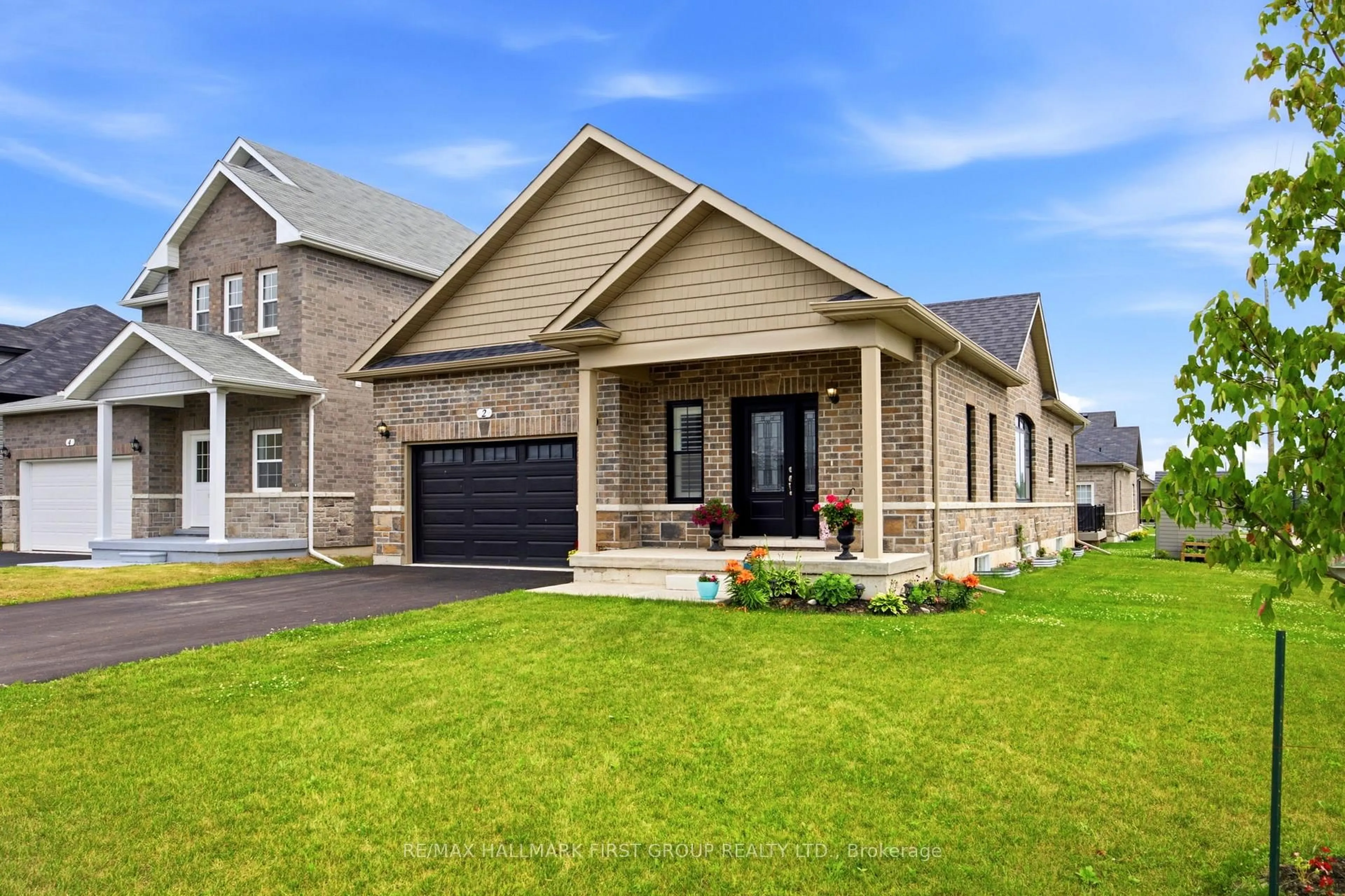 Home with brick exterior material, street for 2 Braeburn St, Brighton Ontario K0K 1H0