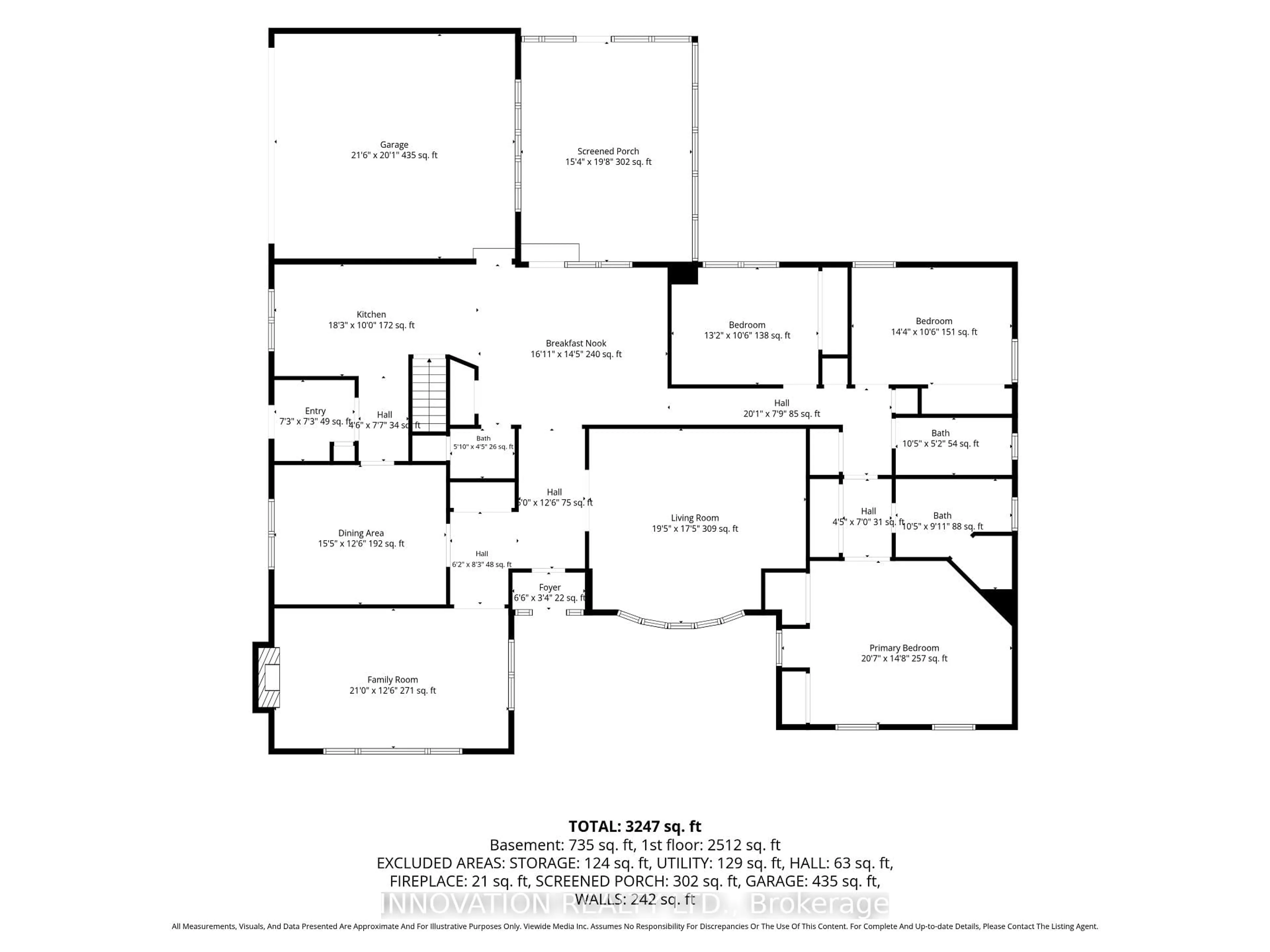 Floor plan for 5463 Torbolton Ridge Rd, Ottawa Ontario K0A 3M0