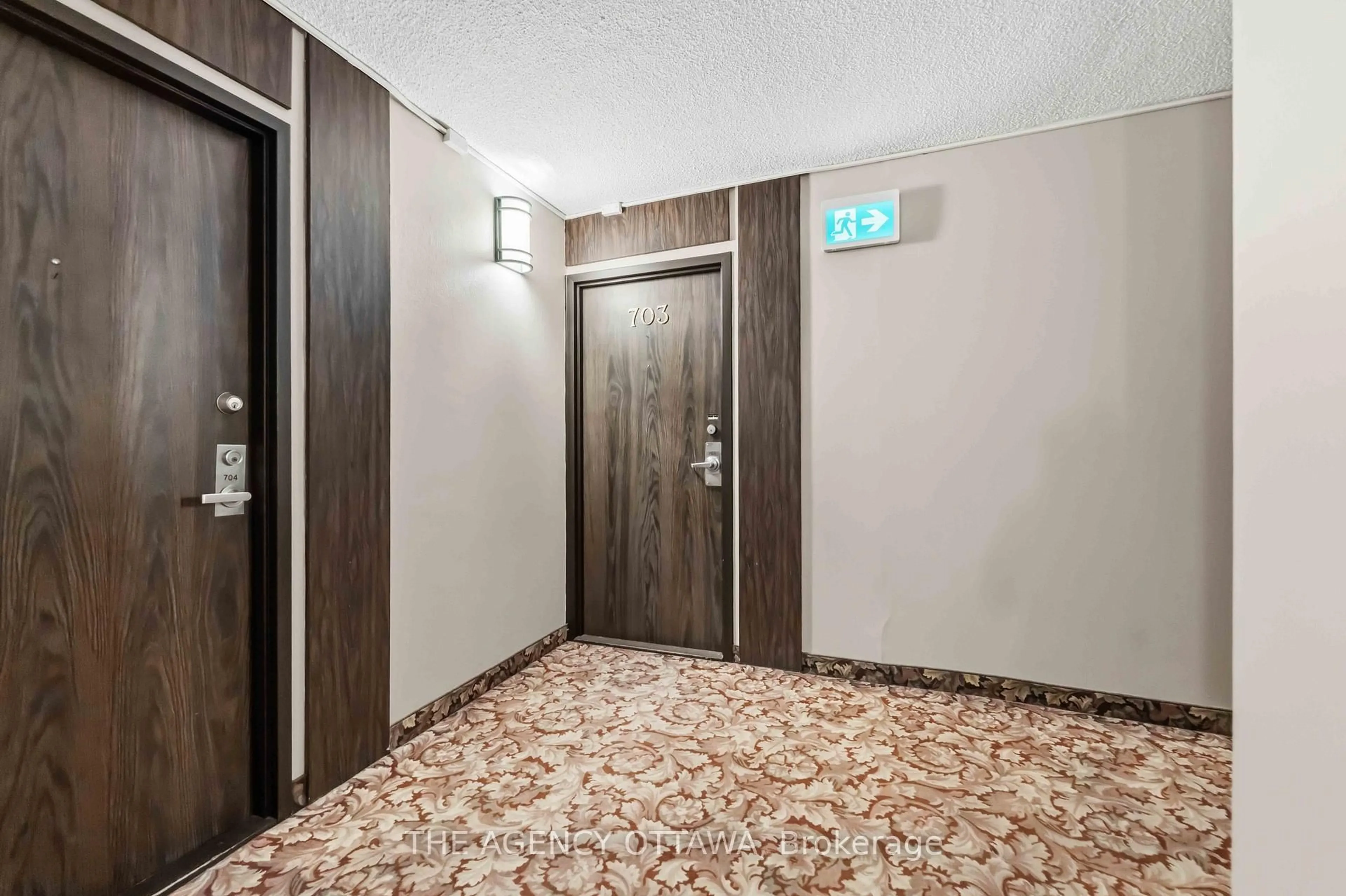 Indoor foyer for 1785 Frobisher Lane #703, Ottawa Ontario K1G 3T7