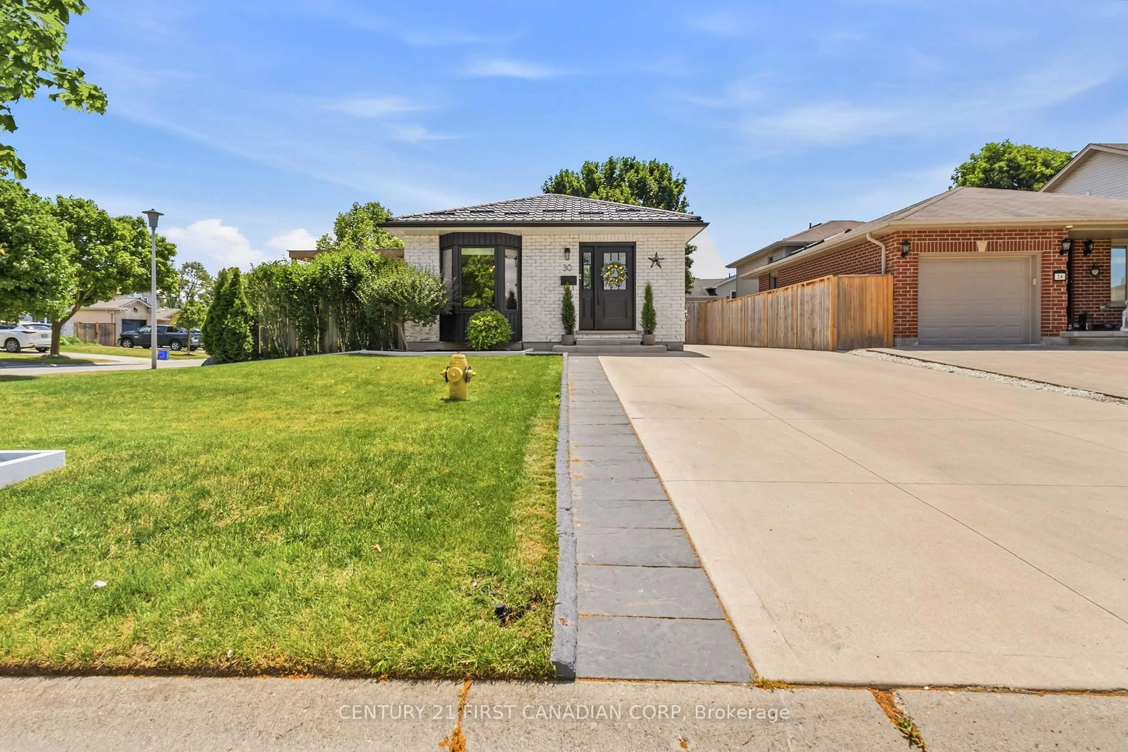 Home with brick exterior material, street for 30 Trapper St, London East Ontario N5W 6B4