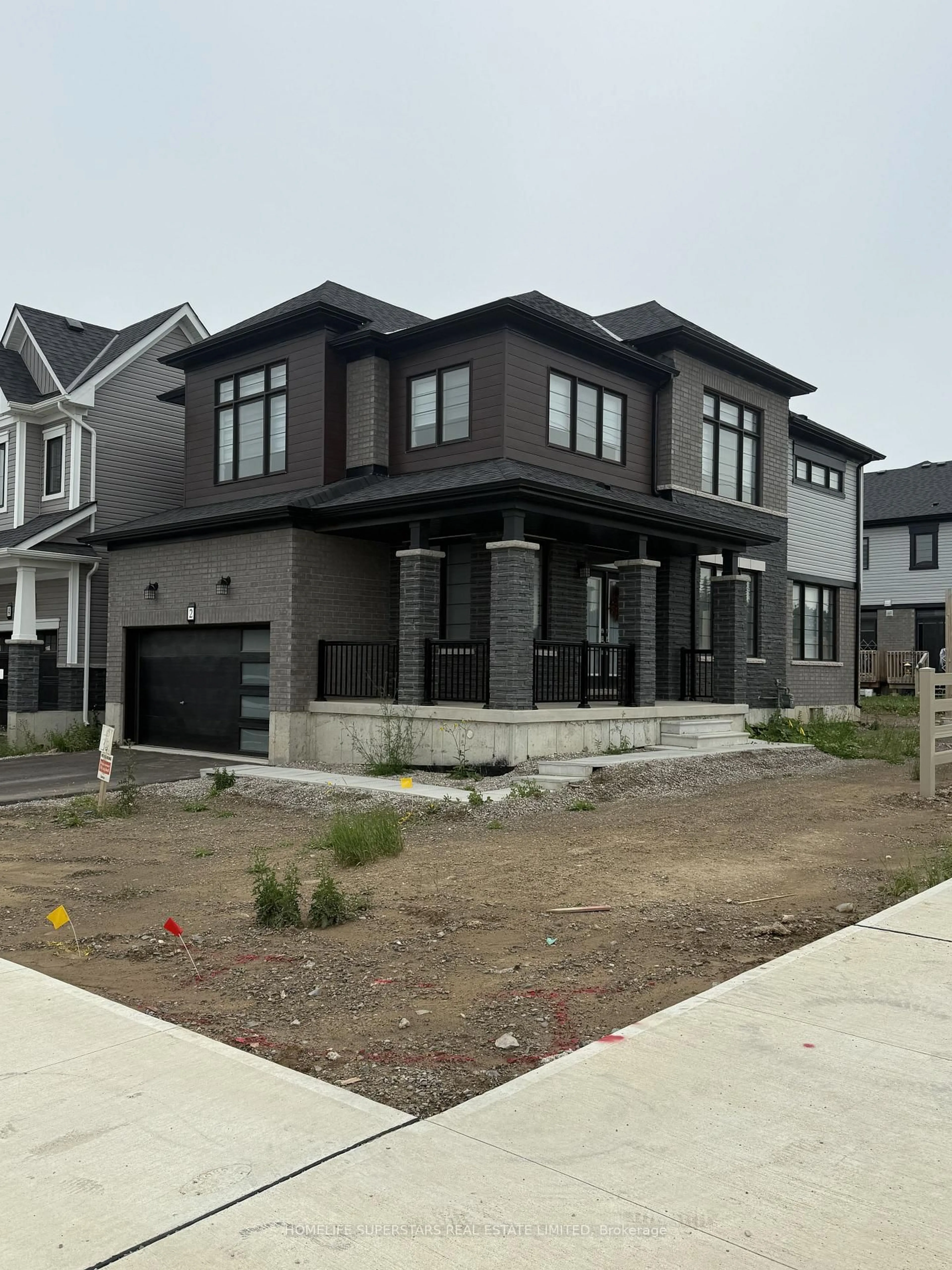 Home with brick exterior material, street for 2 Stanley Ave, Haldimand Ontario N3W 0J8
