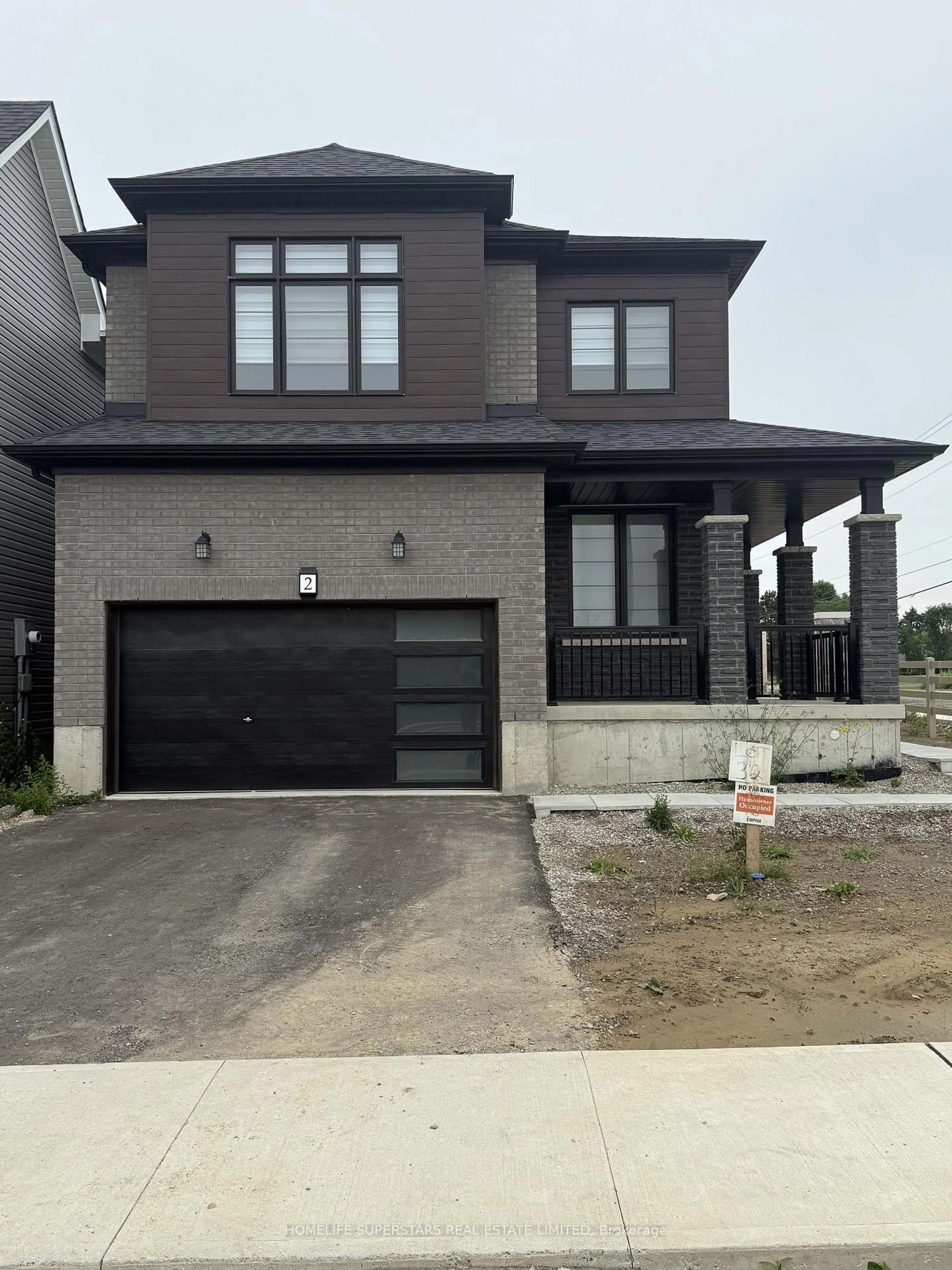 Home with brick exterior material, street for 2 Stanley Ave, Haldimand Ontario N3W 0J8
