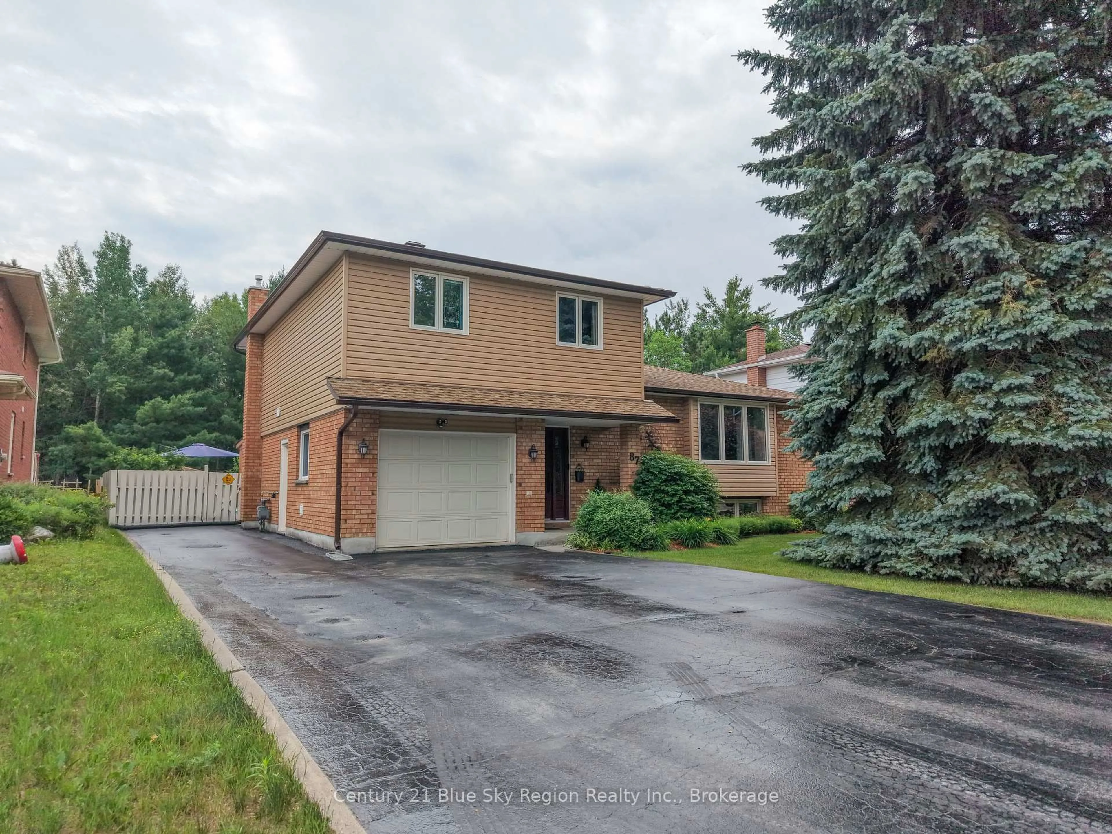 Home with brick exterior material, street for 87 Labreche Dr, North Bay Ontario P1A 3R6