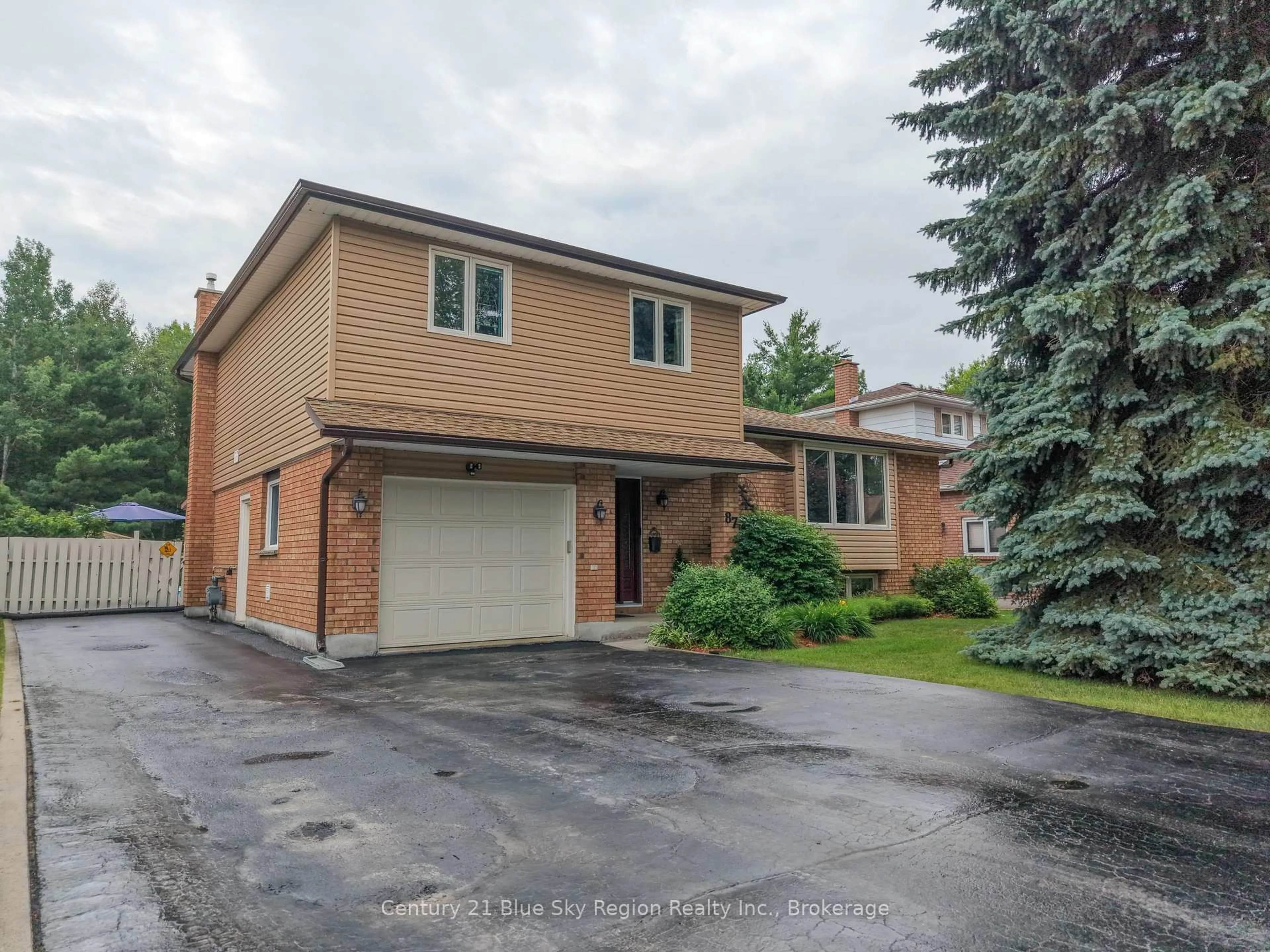 Home with brick exterior material, street for 87 Labreche Dr, North Bay Ontario P1A 3R6