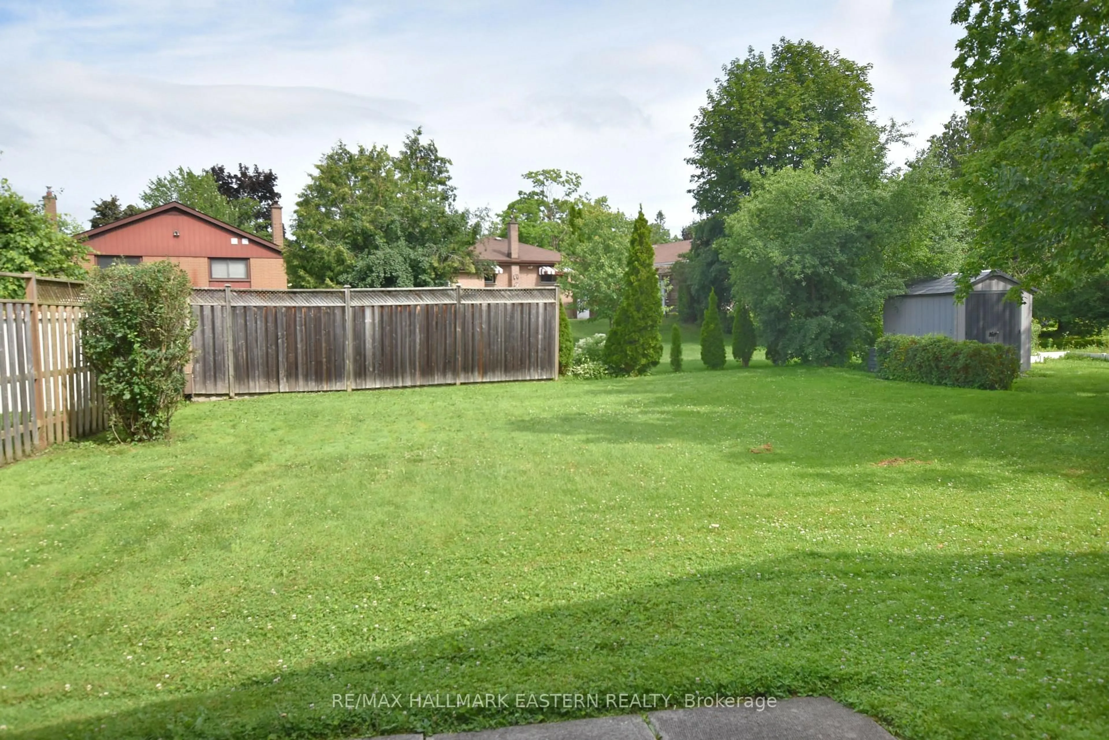 A pic from outside/outdoor area/front of a property/back of a property/a pic from drone, forest/trees view for 1197 Trentway Vista, Peterborough Ontario K9H 6N7
