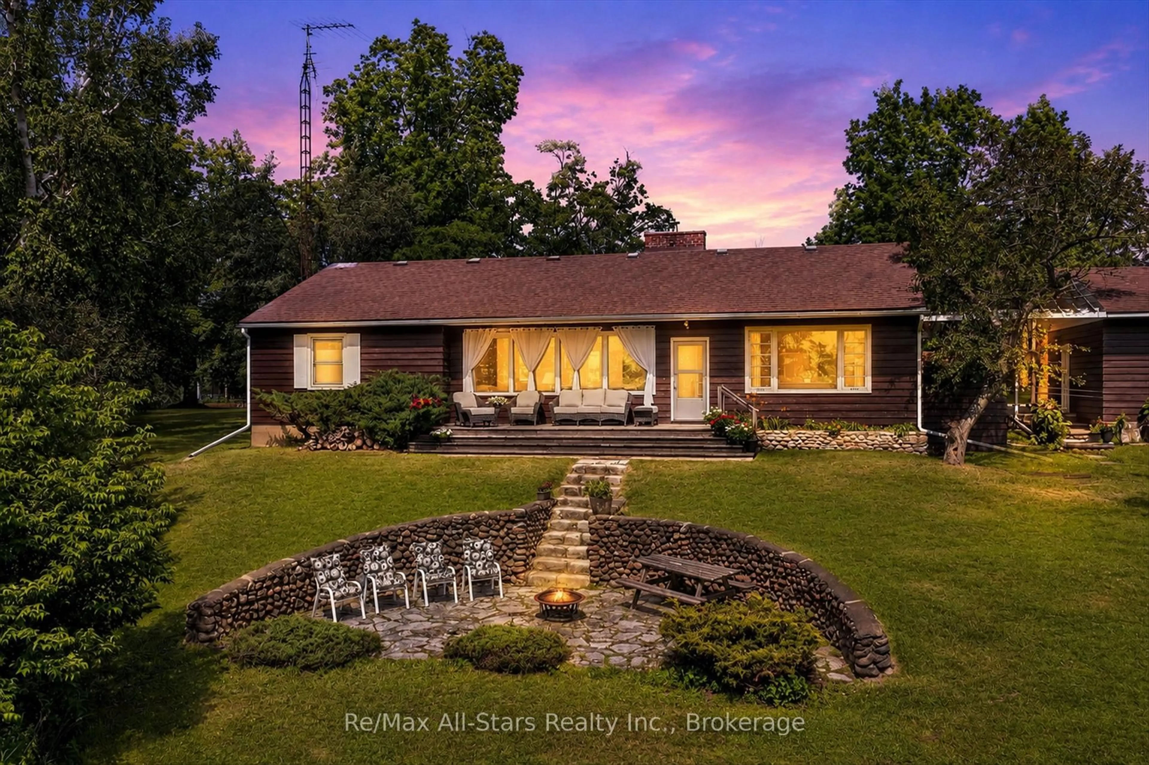 A pic from outside/outdoor area/front of a property/back of a property/a pic from drone, unknown for 85 Grandy Rd, Kawartha Lakes Ontario K0M 1K0