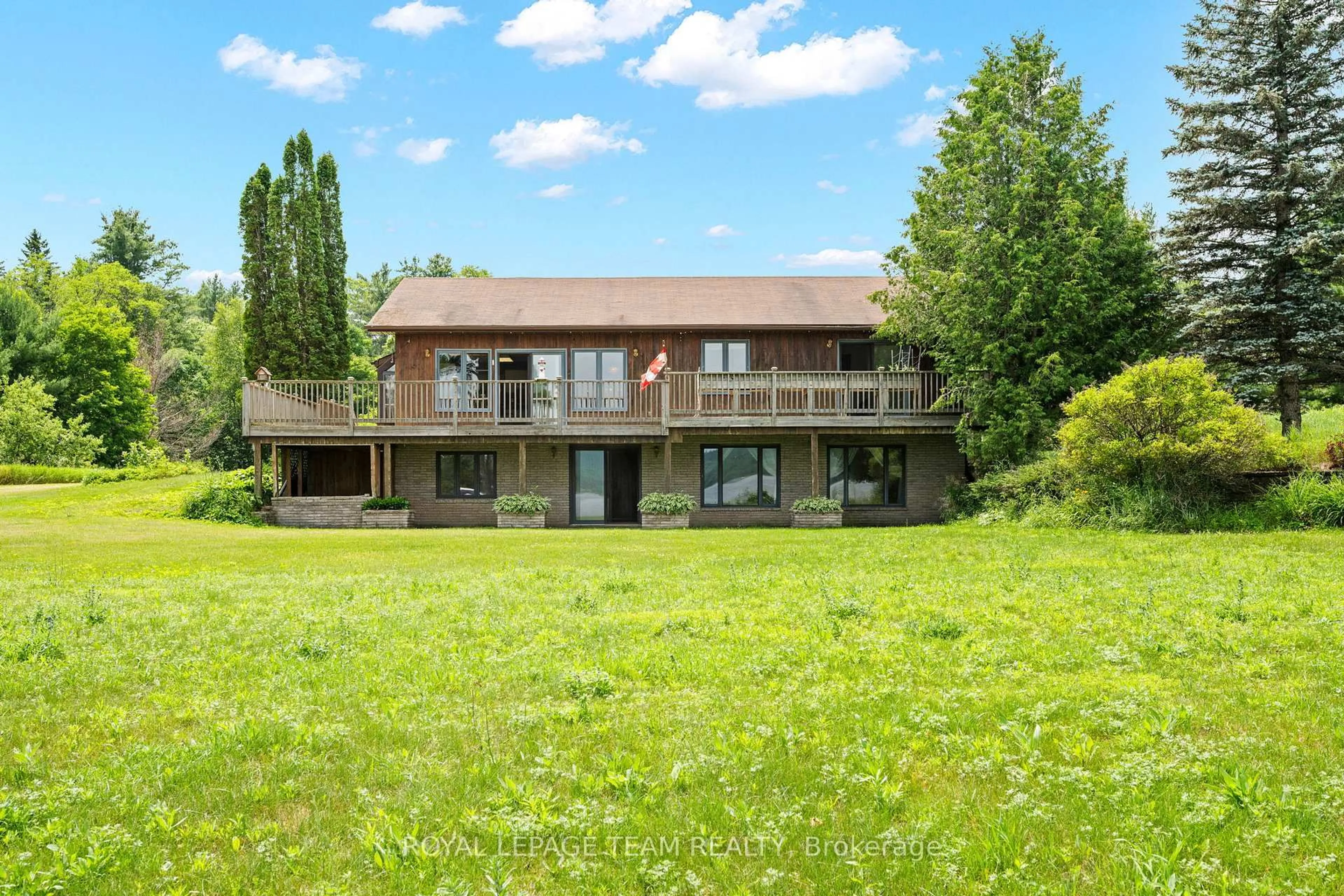 A pic from outside/outdoor area/front of a property/back of a property/a pic from drone, unknown for 1551 Flower Station Rd, Lanark Ontario K0G 1K0