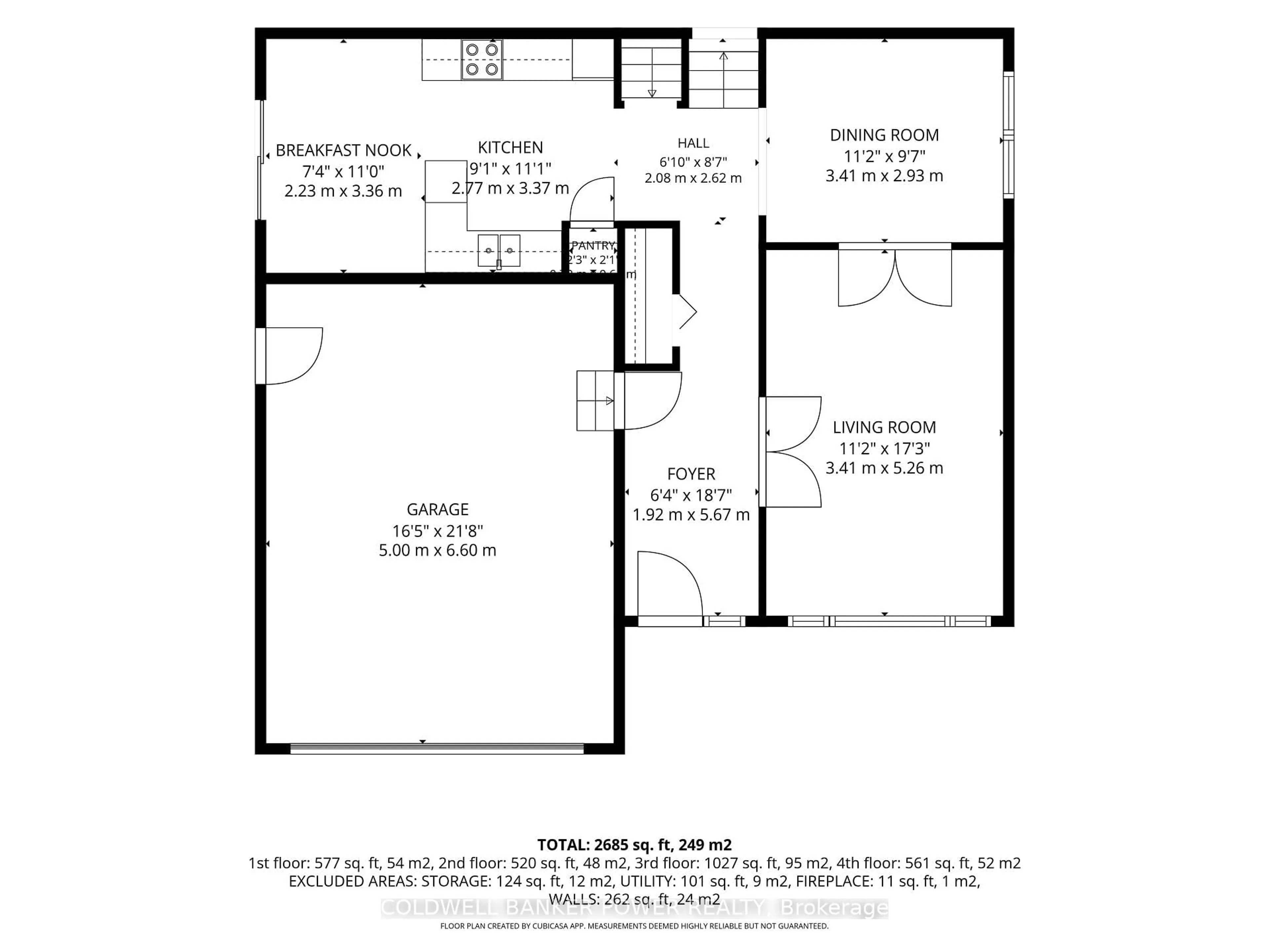Floor plan for 39 Shepherd Ave, London East Ontario N5V 4S3