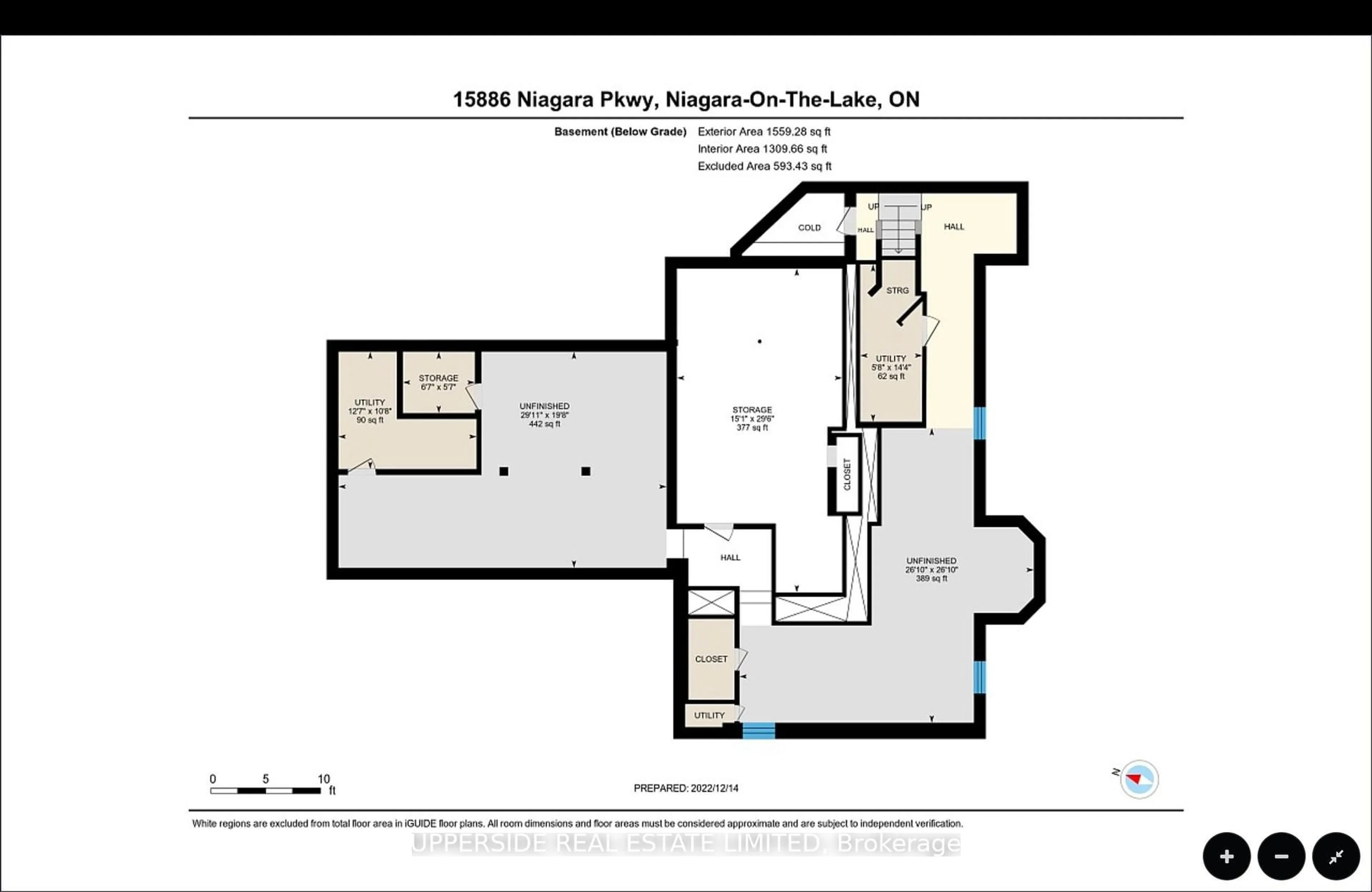Floor plan for 15886 Niagara Pkwy, Niagara-on-the-Lake Ontario L0S 1J0